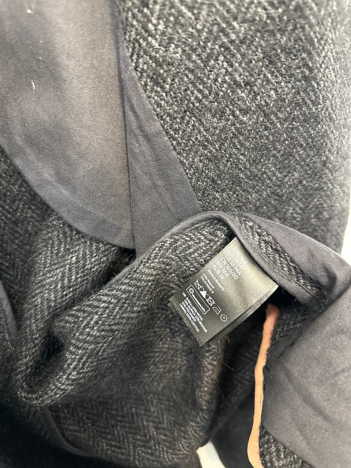 이자벨마랑 h&m 알파카 울 헤링본 자켓 os 상품이미지4