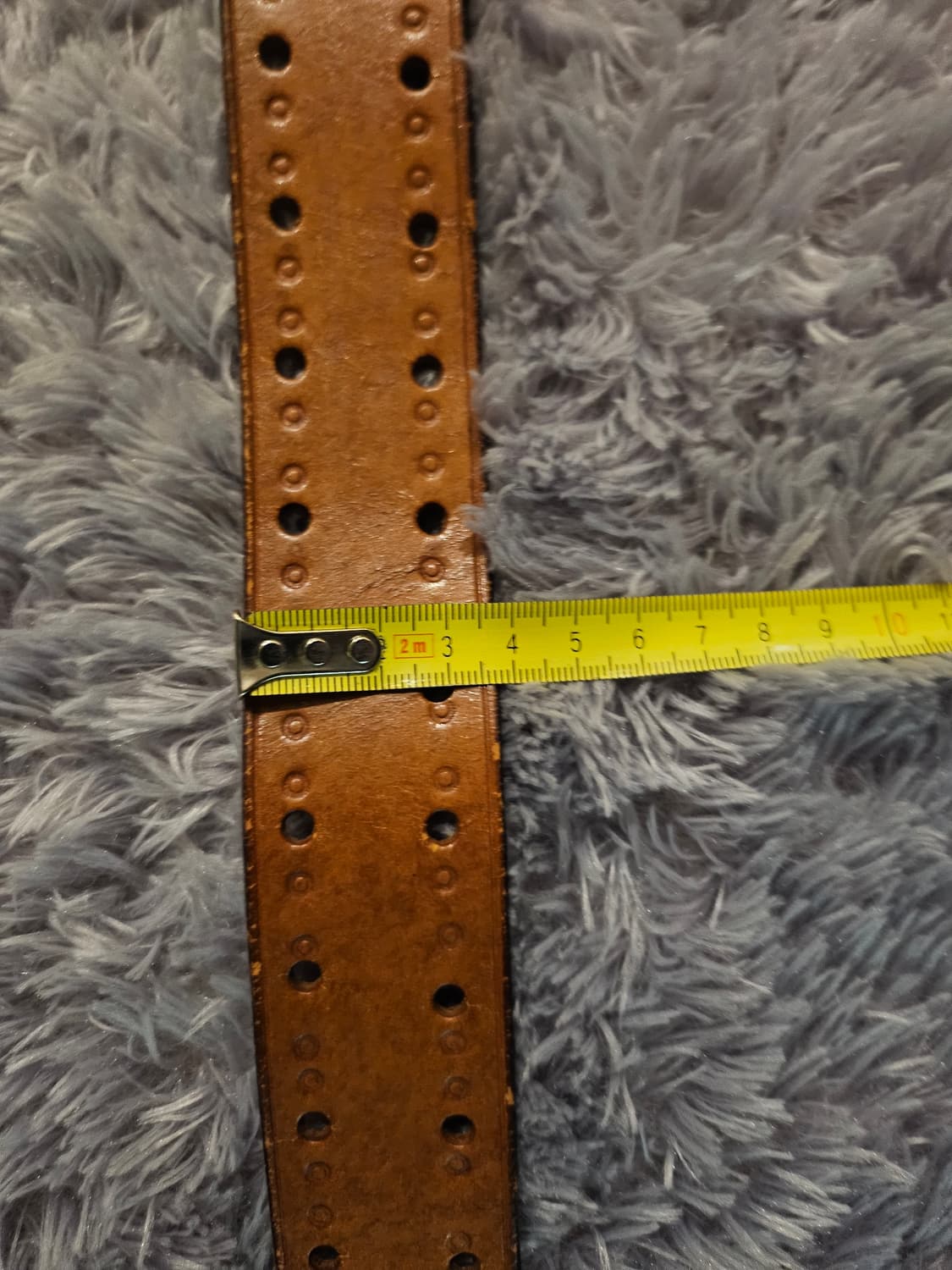 미국[빈티지] 윈체스터(Winchester) 통가죽 벨트 상품이미지3