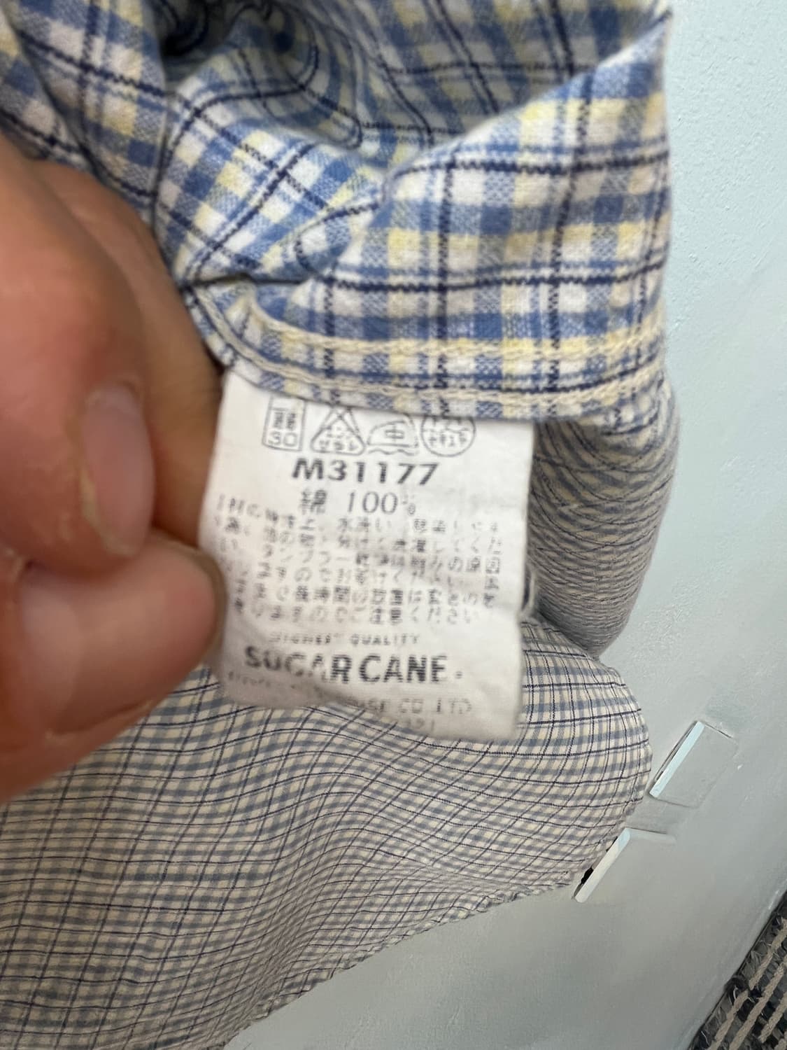 Sugar Cane Light gray Shirts 상품이미지4