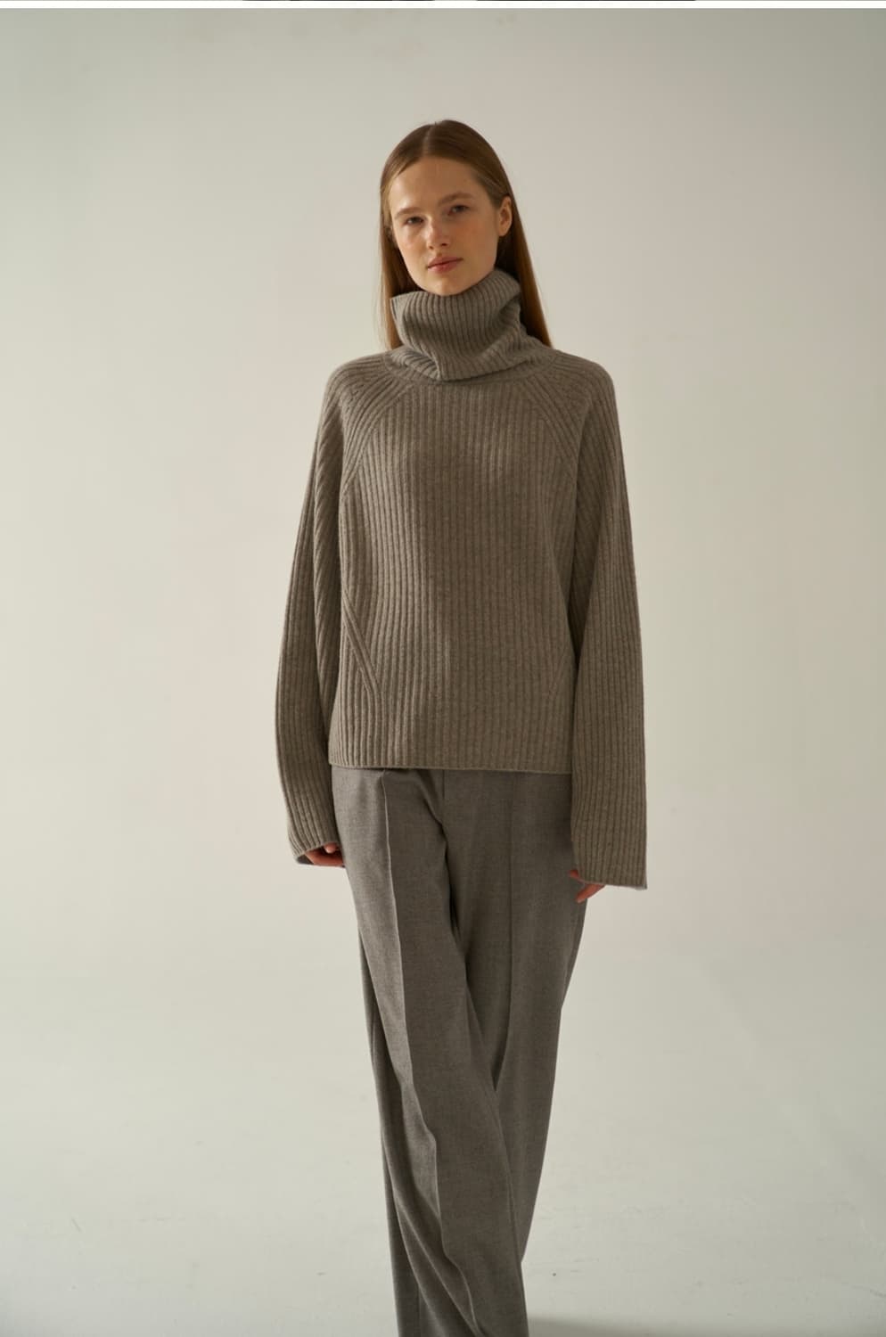 파사드패턴 캐시미어 터틀넥 상품이미지5