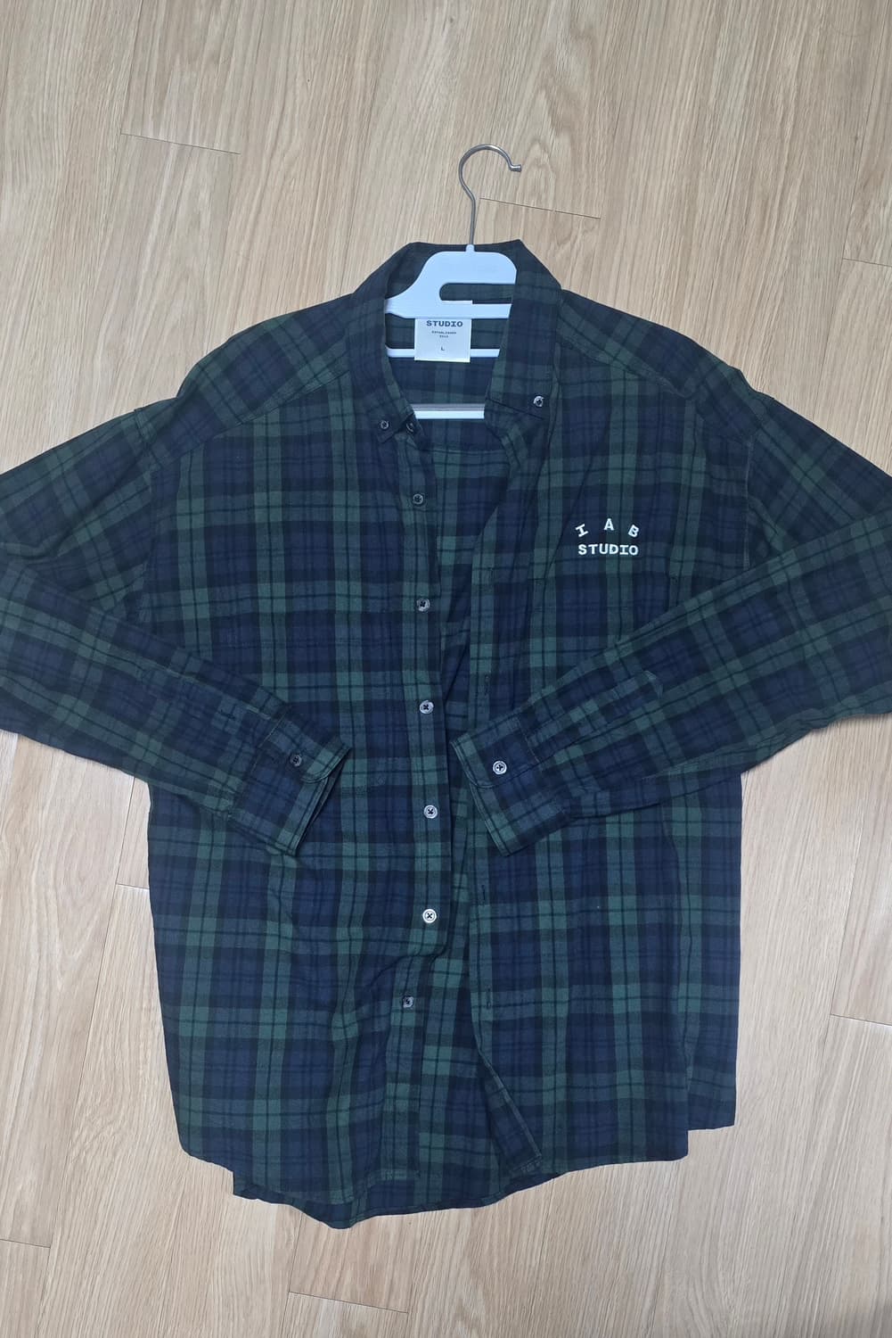 아이앱 스튜디오 체크셔츠 상품이미지1