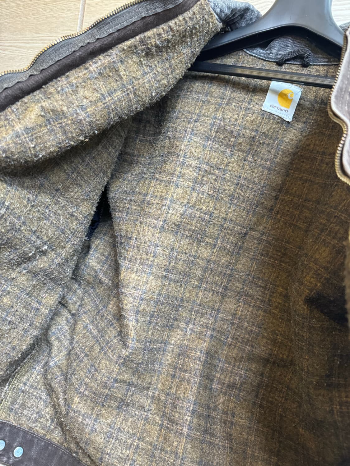 칼하트 디트로이트 자켓 다크브라운 L 상품이미지3