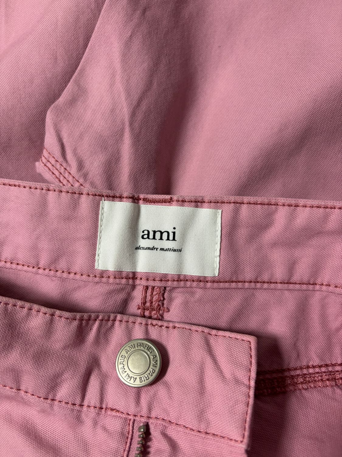 아미 ami 코튼 스티치 트라우저 S 상품이미지6