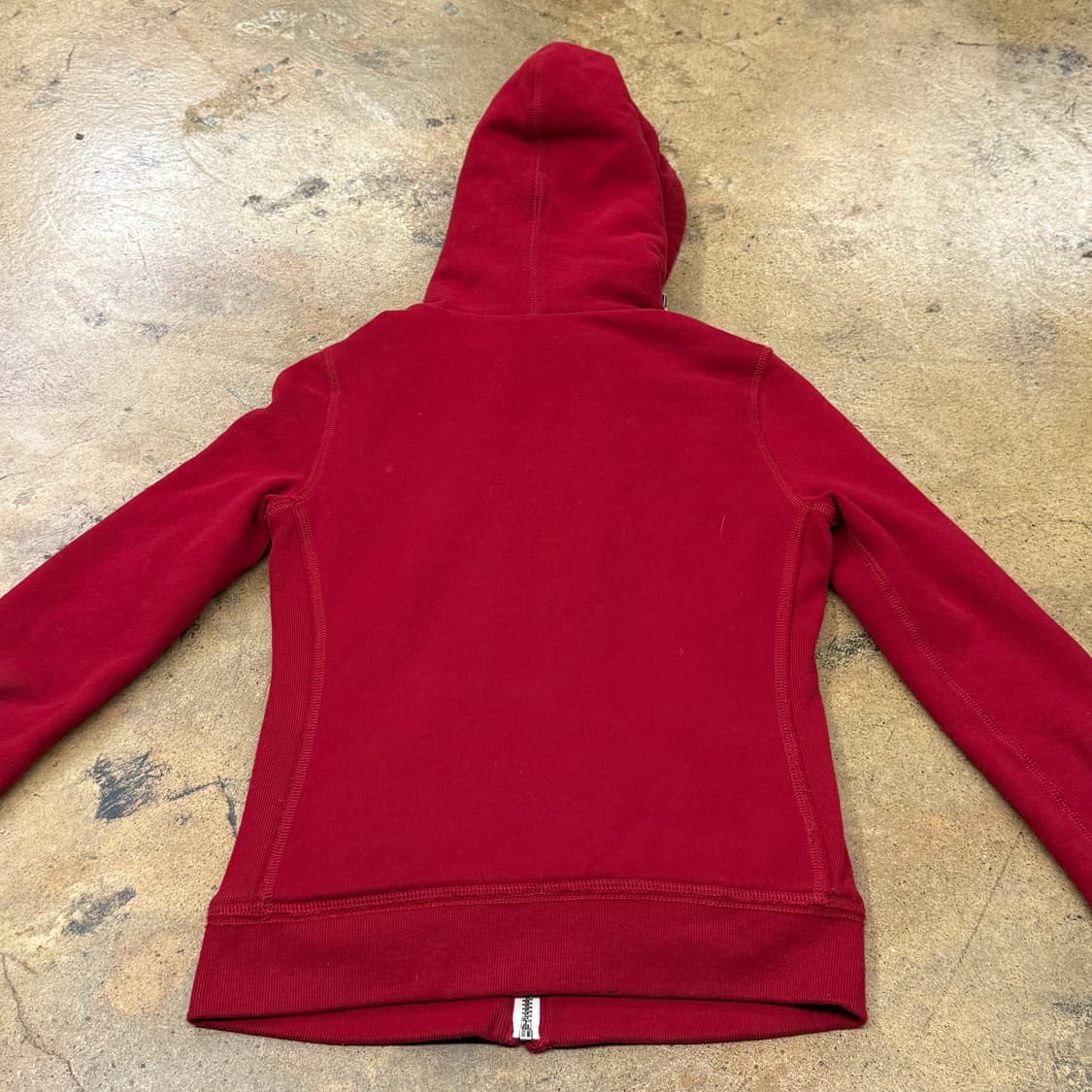 아베크롬비 양털 레드 딱붙 후드집업  상품이미지4