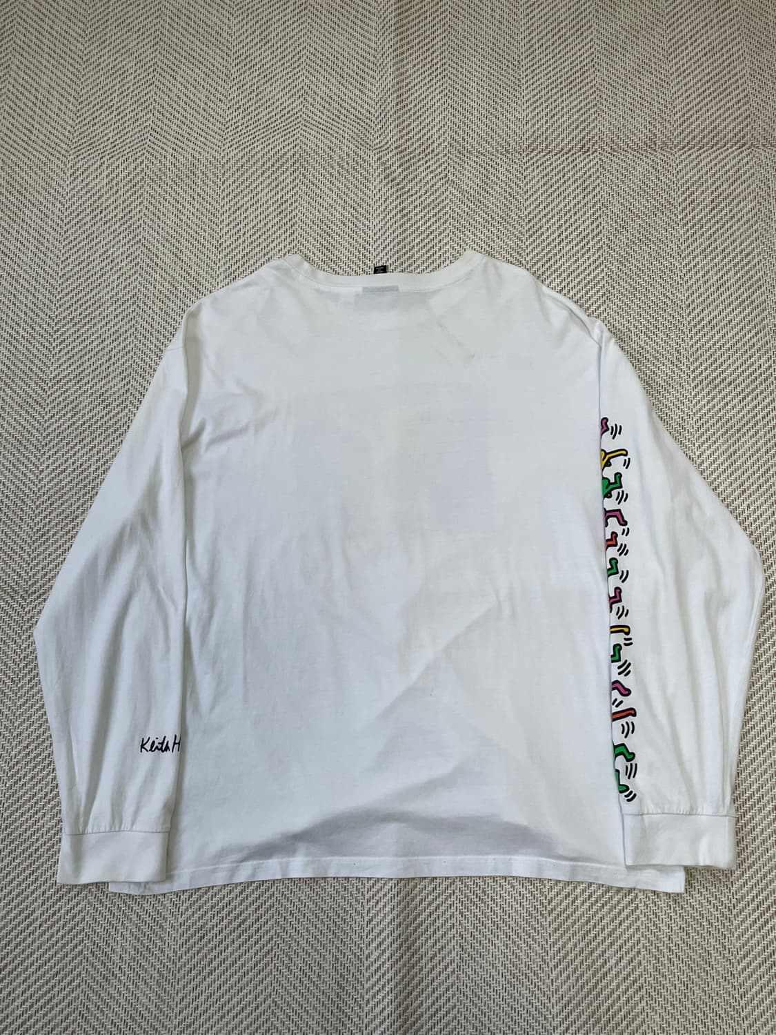 H&M × 키스 해링 그래픽 롱슬리브 티셔츠 J03093 상품이미지6