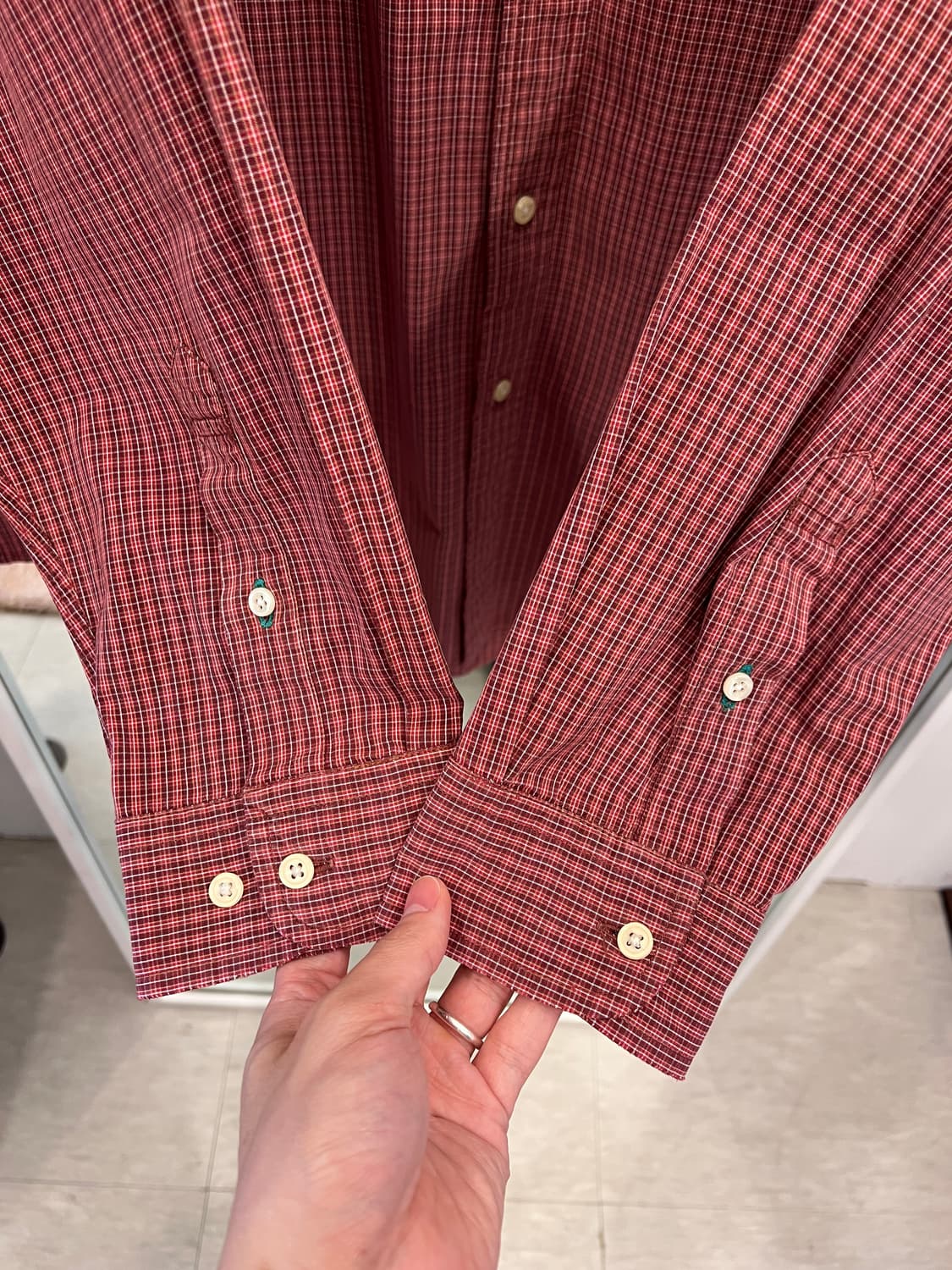 00s Tommy Hilfiger 타미힐피거 체크 셔츠 상품이미지4