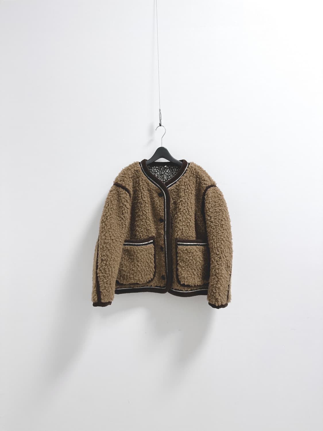 비이커 시어링 브라운 자켓  상품이미지1