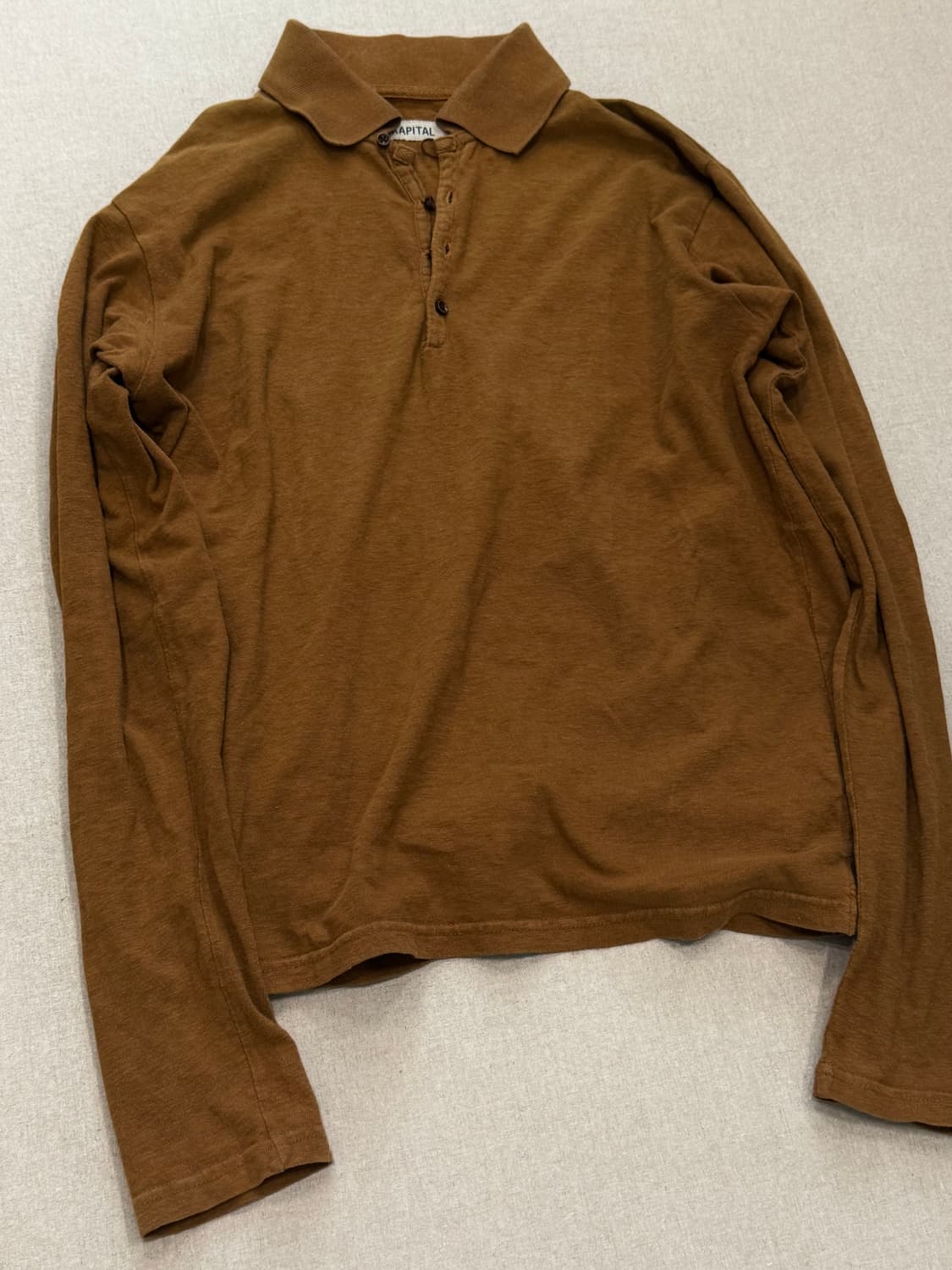 캐피탈 폴로 롱슬리브 셔츠 상품이미지2