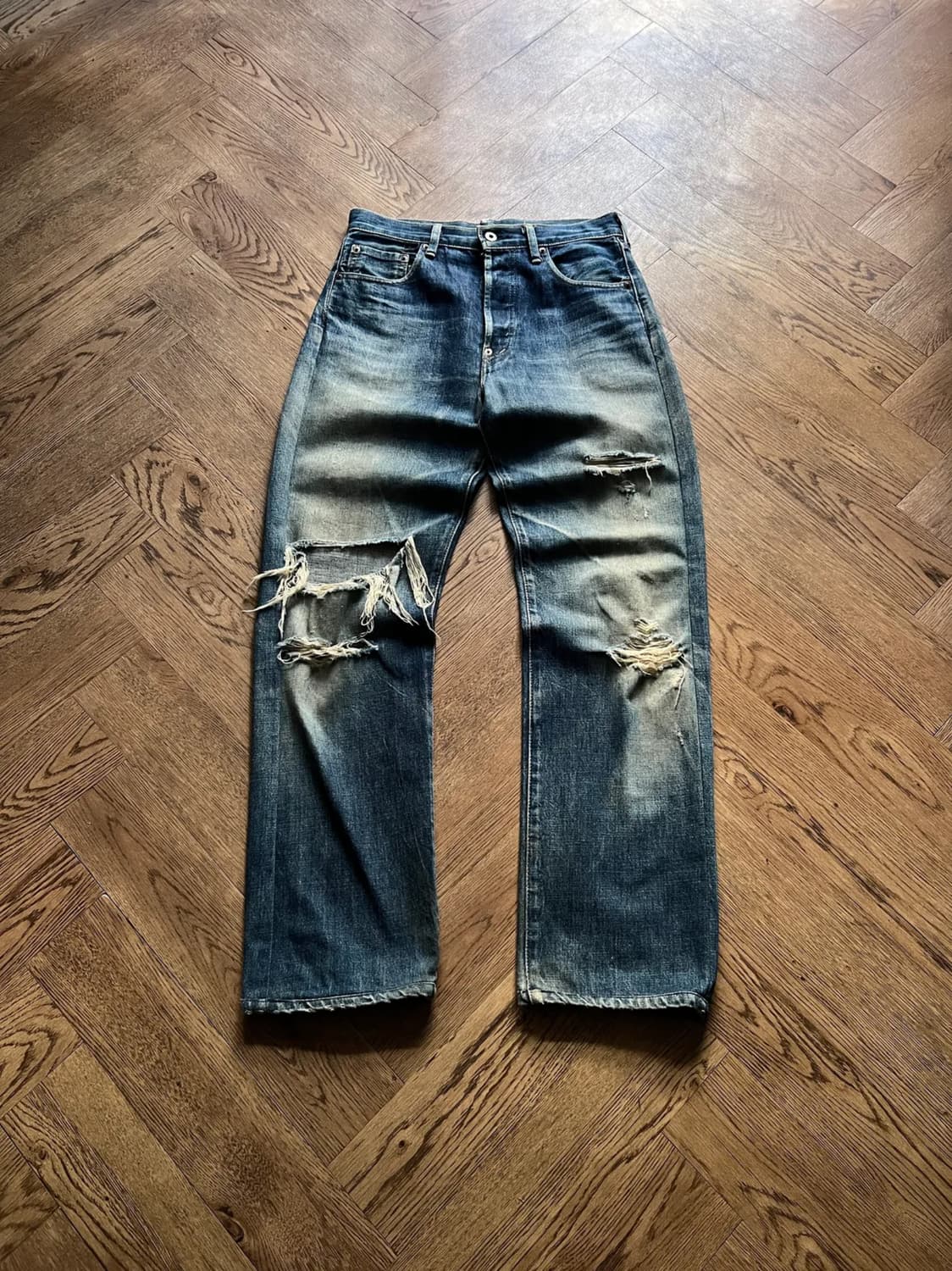 [30]90's 리바이스 LVC 초판 702XX 데님 팬츠(수선) 상품이미지1