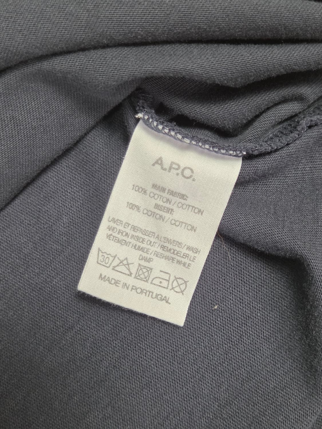 [A.P.C. x 브레인 데드] 로고 반팔 티셔츠 | S00036 상품이미지4