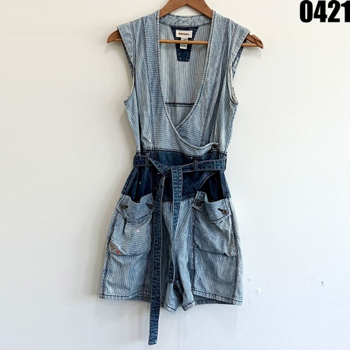 DIESEL 데님 점프수트 XXS 0421 상품이미지1