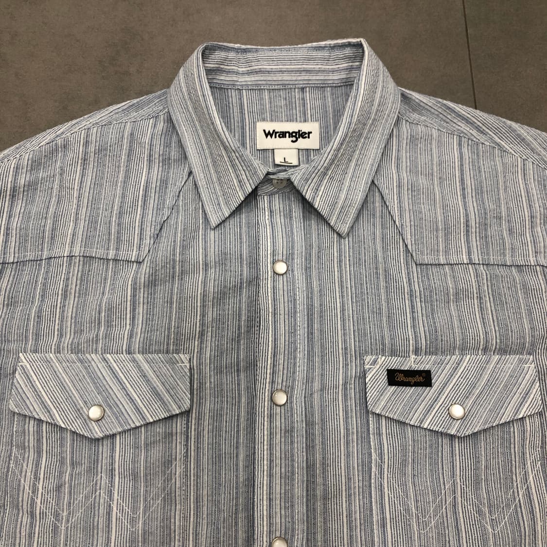 랭글러 코첼라 봄여름용 웨스터 셔츠 L 상품이미지2