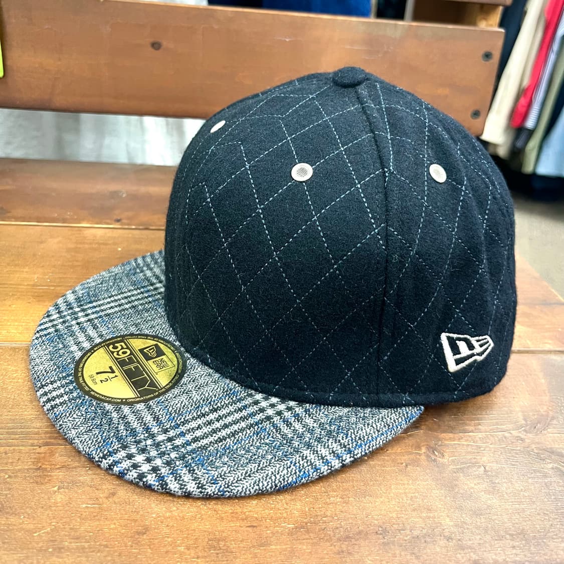 뉴에라 울 퀼팅 체크 캡 59FIFTY 상품이미지3