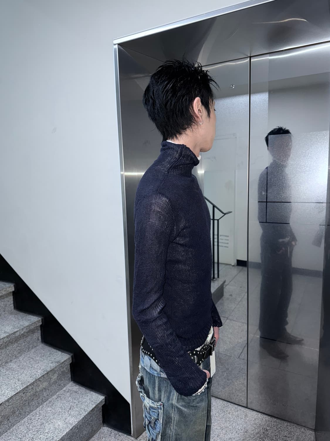 layered stretch knit 상품이미지4