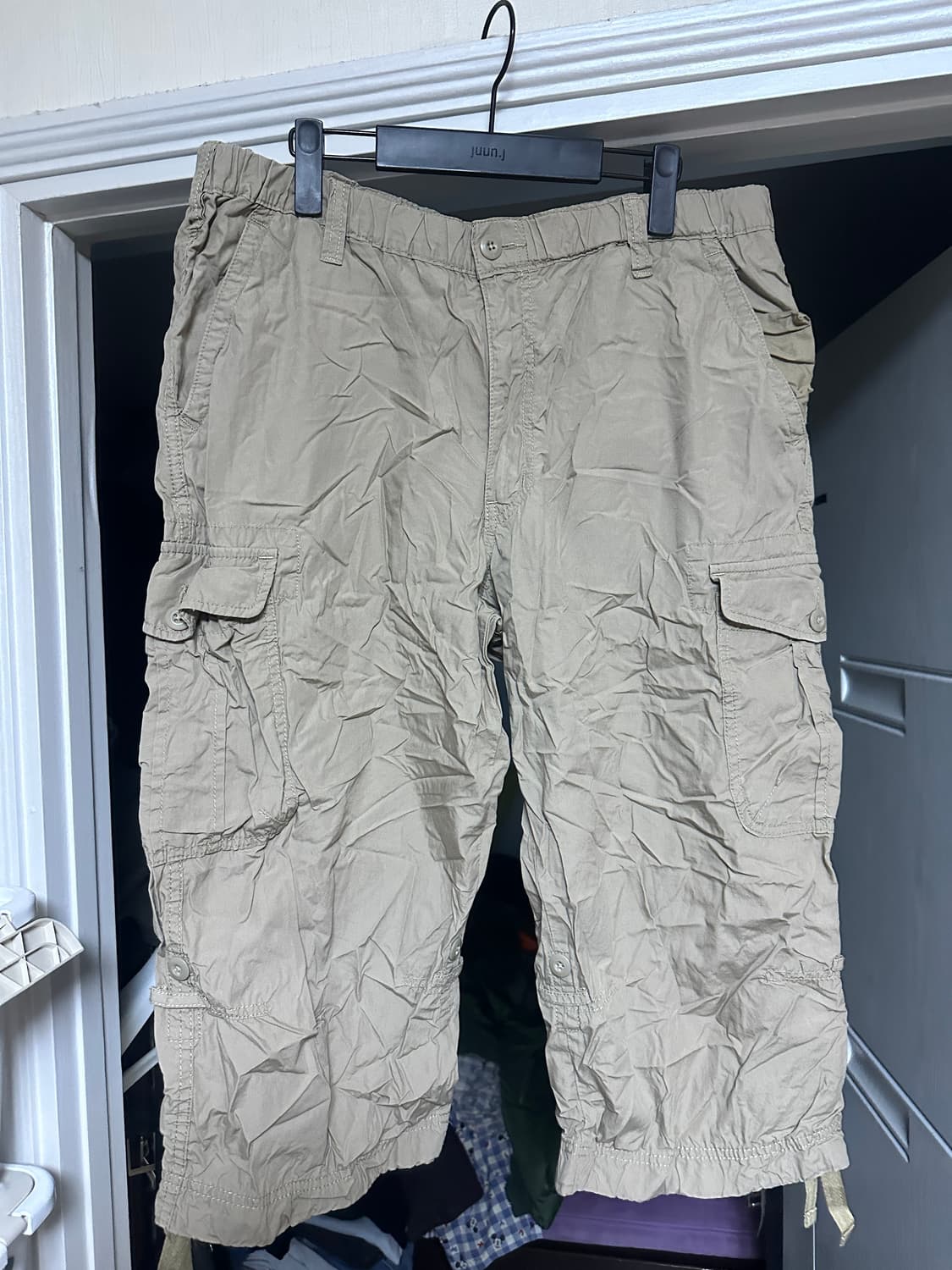 [XL] 빈티지 유니클로 카고 쇼츠 상품이미지1