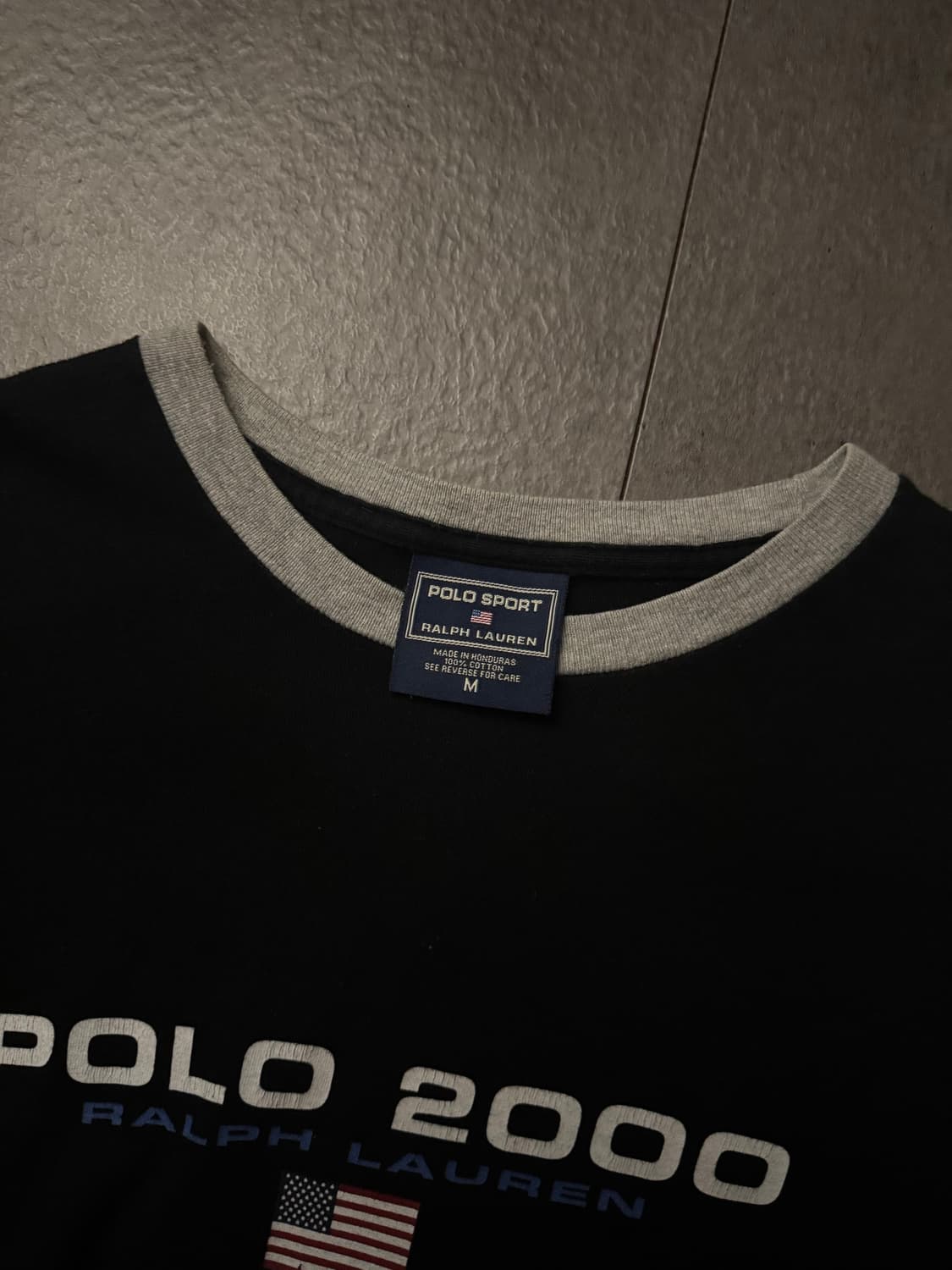 폴로 랄프로렌 폴로2000 블랙 긴팔티 상품이미지3