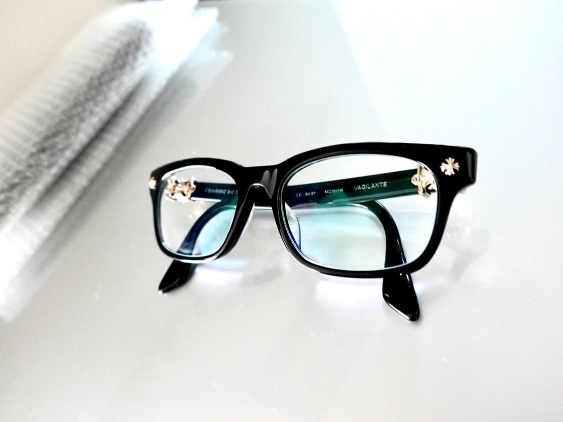 크롬하츠 바질란테 블랙/골드 안경 상품이미지1