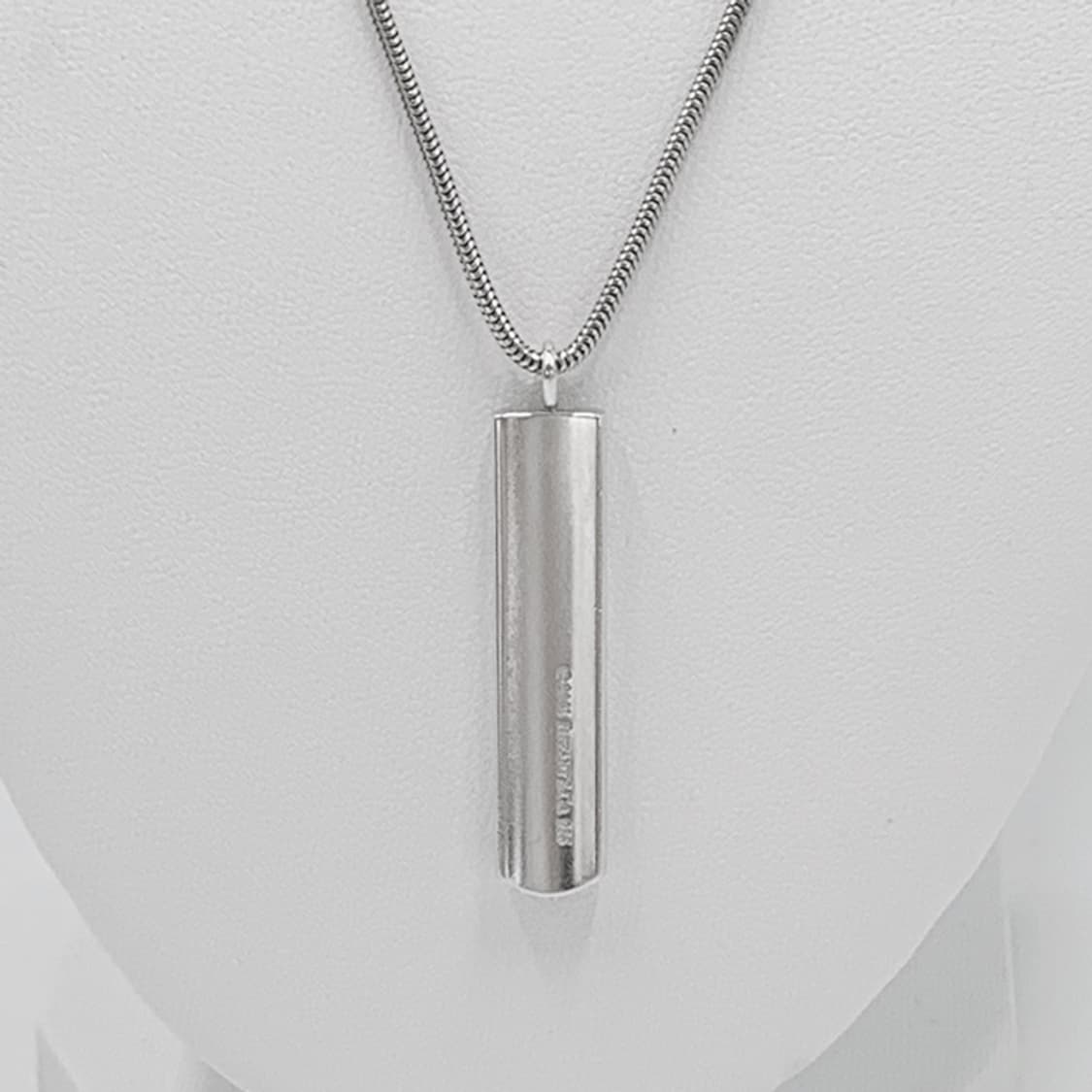 티파니 실버바 펜던트 실버 목걸이 NO.111 상품이미지4