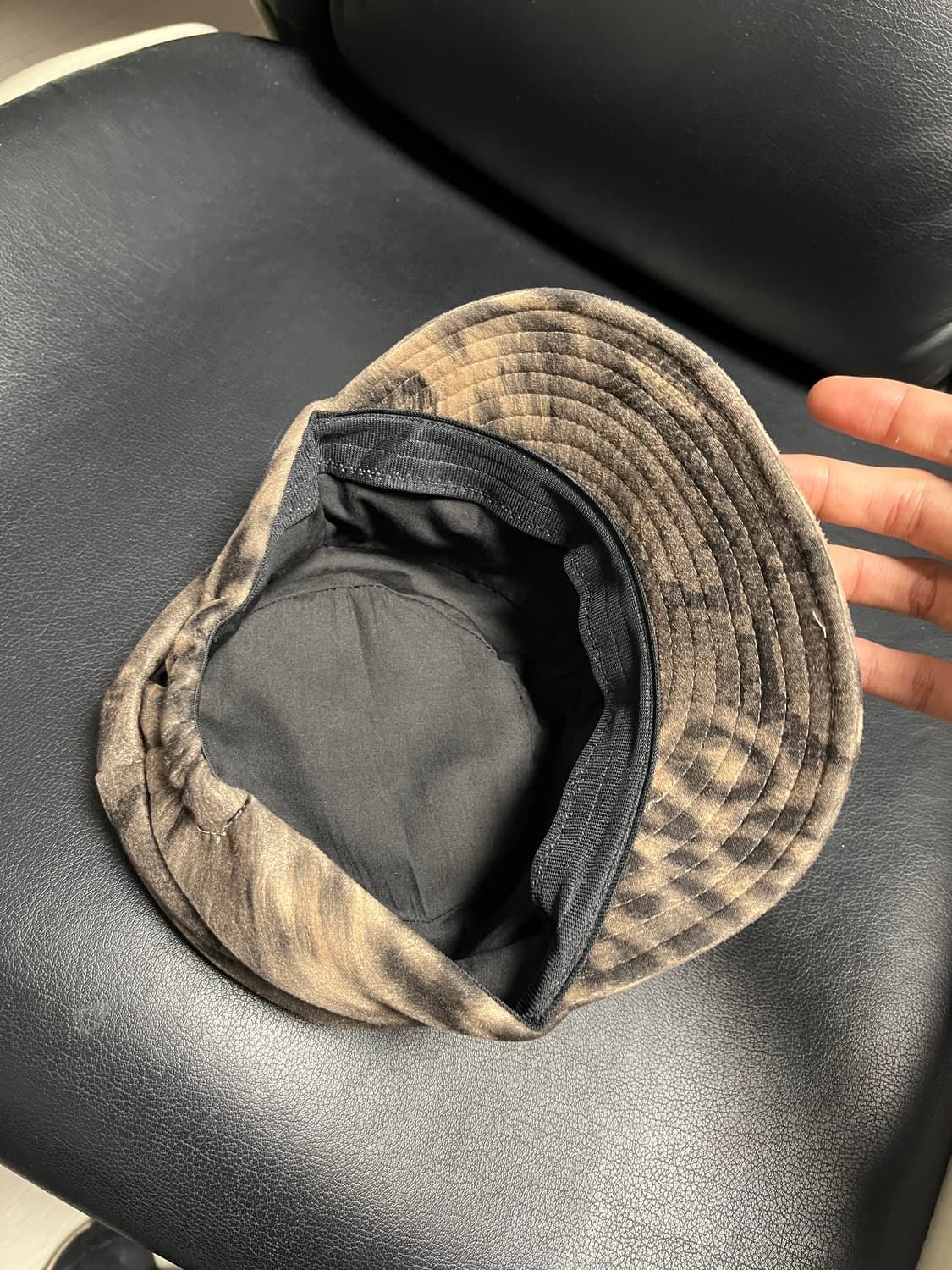 레오파드 패턴 밀리터리 빈티지 캡 상품이미지2