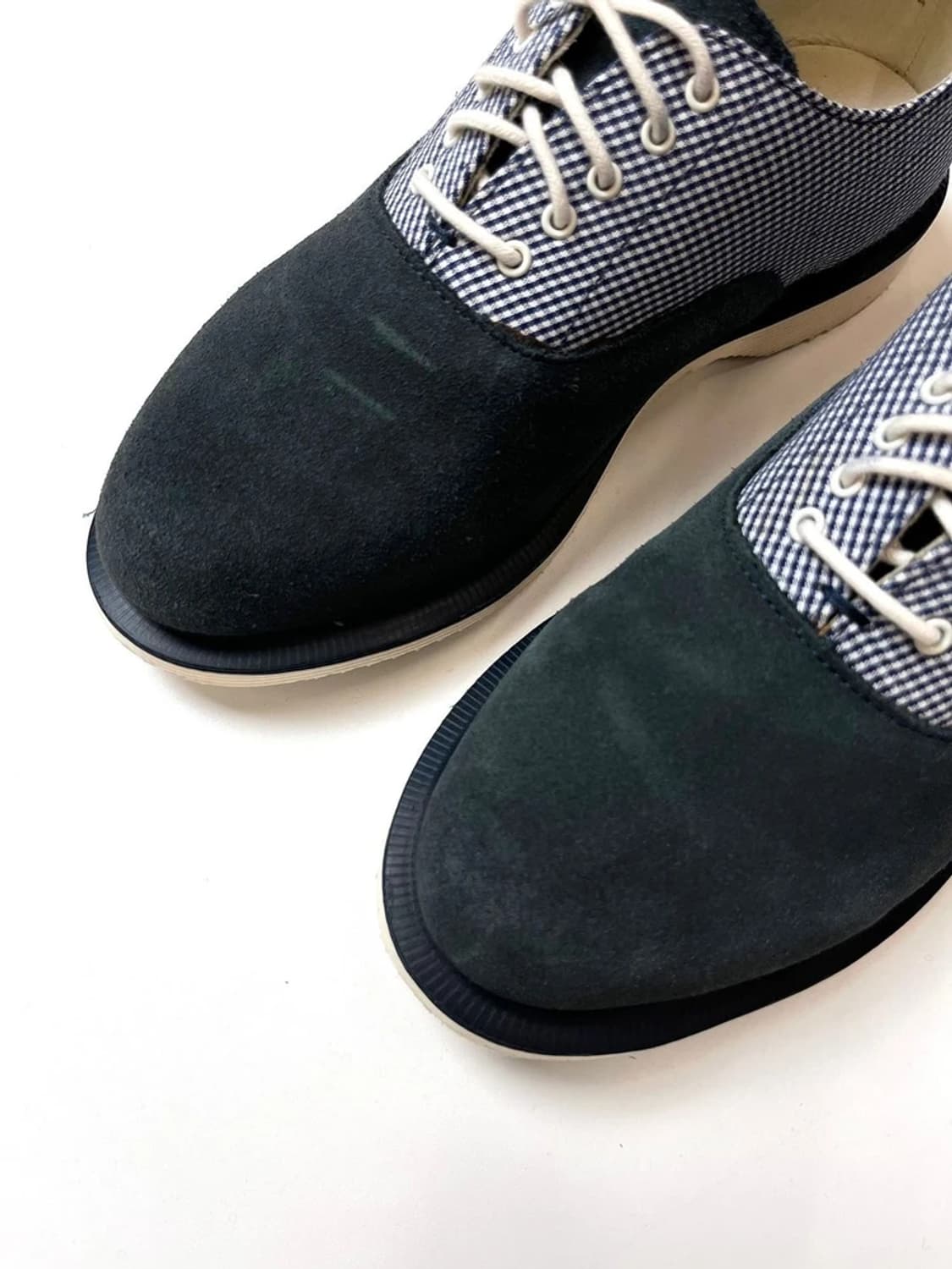 닥터마틴 베넷 깅엄체크 스웨이드 로퍼 A1484 상품이미지3