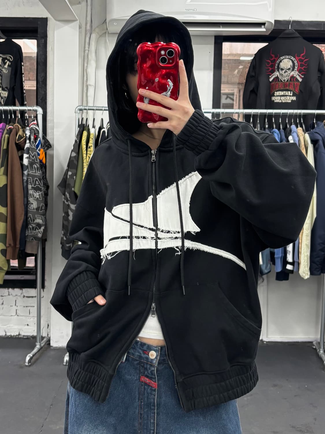 Glack 투웨이 후드집업 상품이미지2