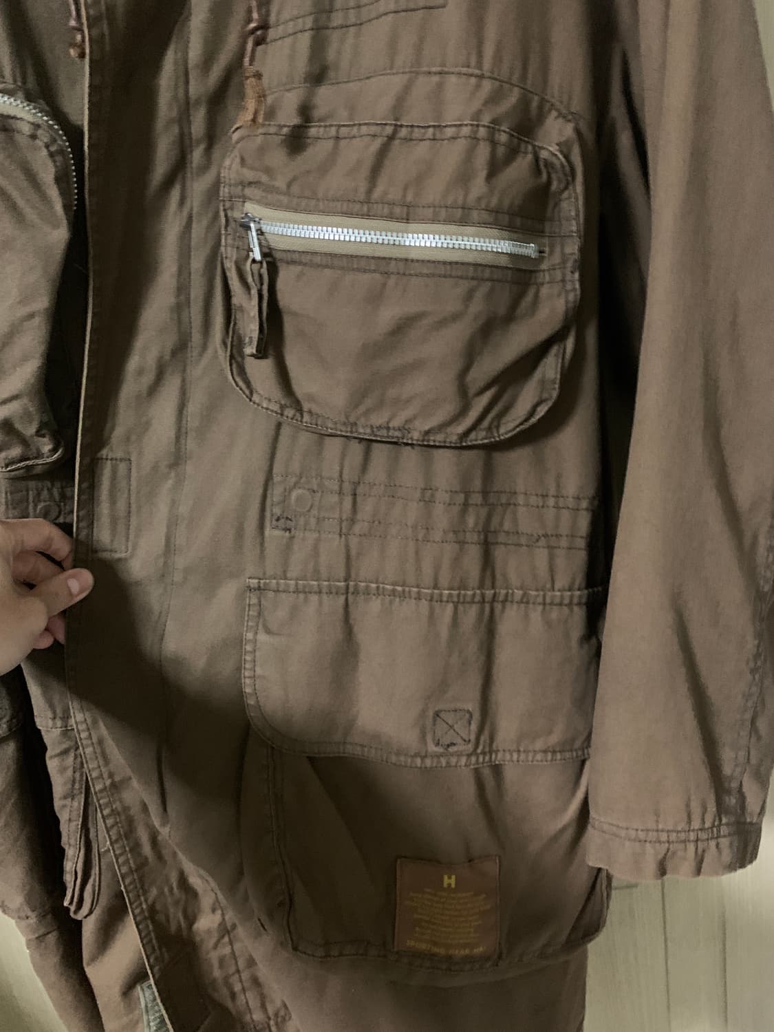 이세이 hai sporting gear 멀티 포켓 파카 레어 상품이미지3