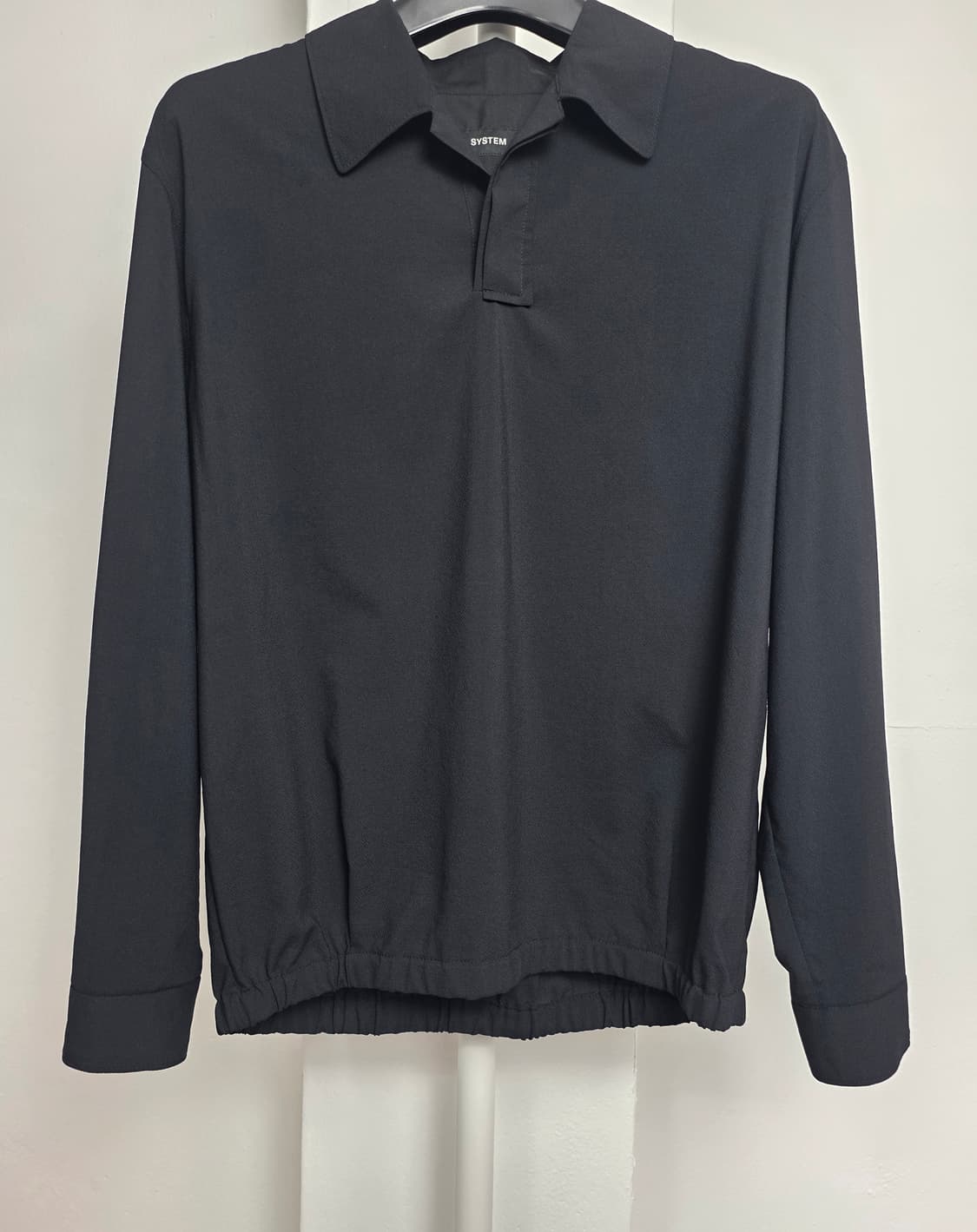 시스템옴므 울혼방 카라 셔츠(100) 상품이미지3