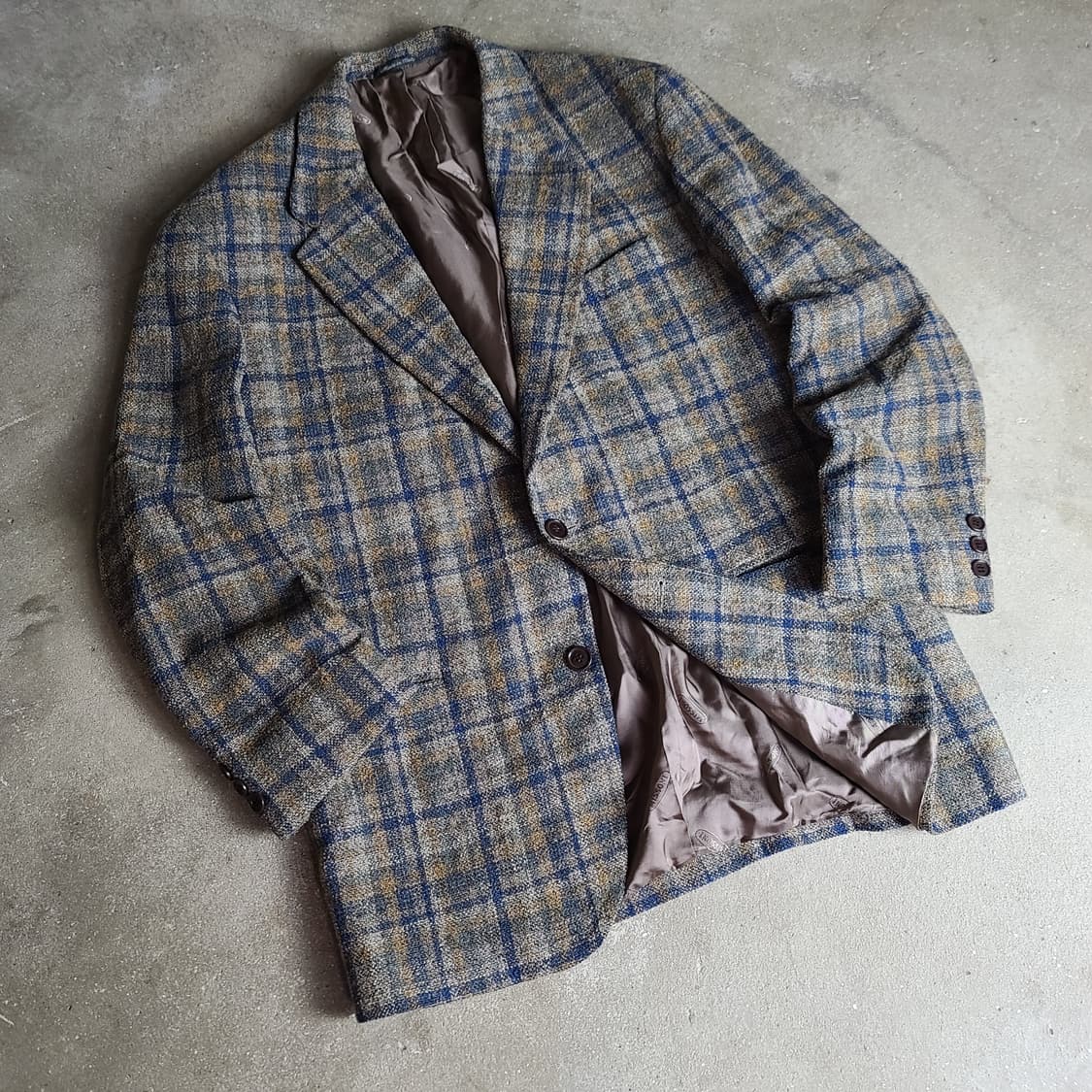 미쏘니 체크자켓 상품이미지3