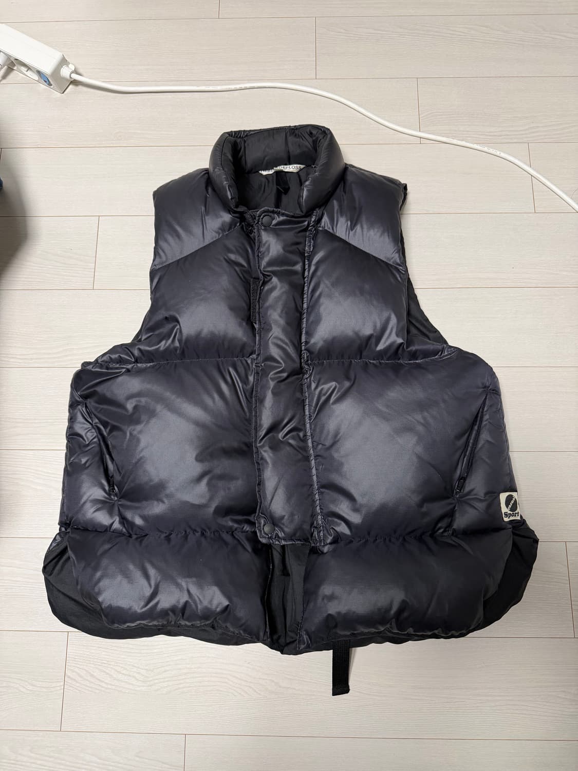 헤리티지플로스 패딩조끼 상품이미지1