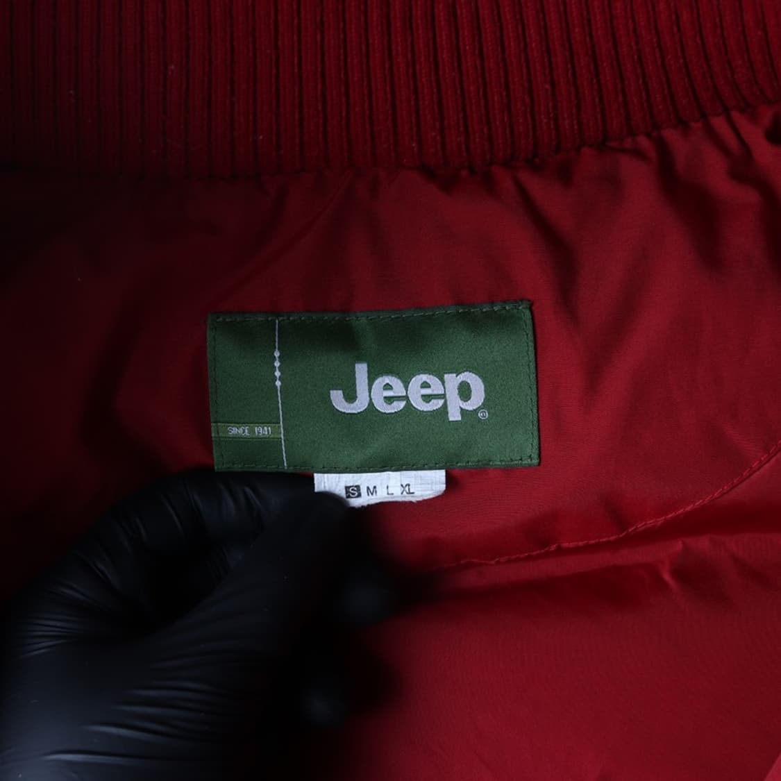 Jeep 노르딕 패턴 베어 패치 덕다운 베스트 S 상품이미지7