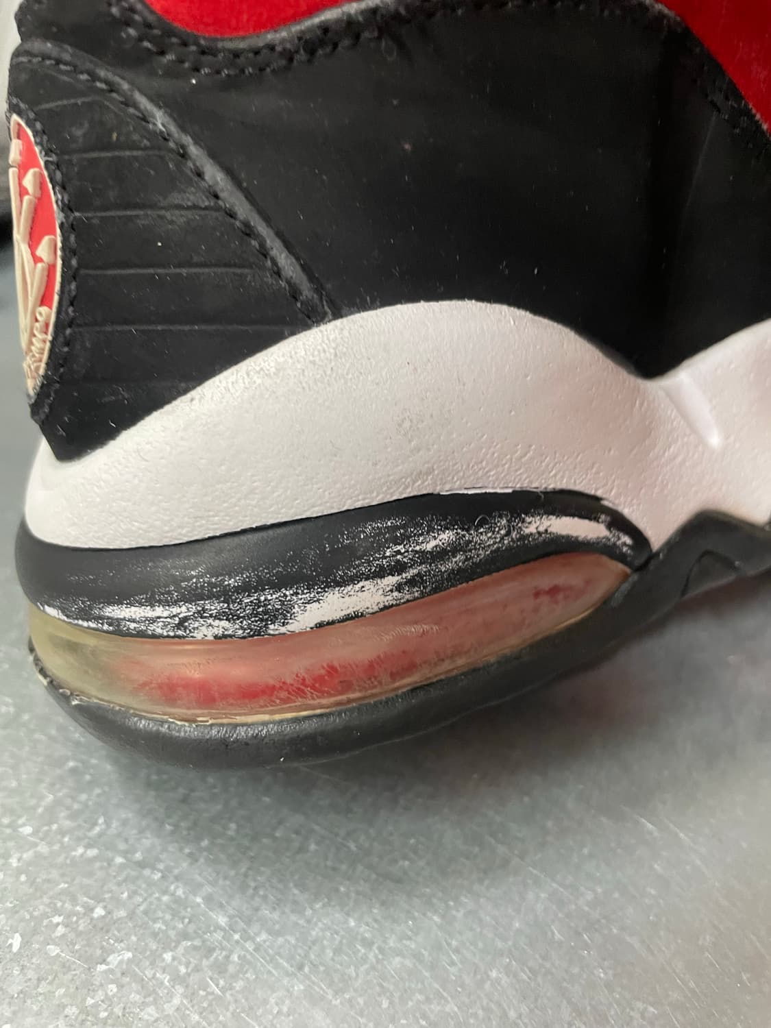 나이키 에어맥스 업템포 유니버시티 레드 255 상품이미지10