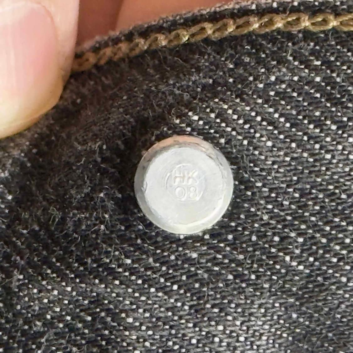 리바이스 517-09 흑청 데님팬츠 W30 L33 상품이미지5