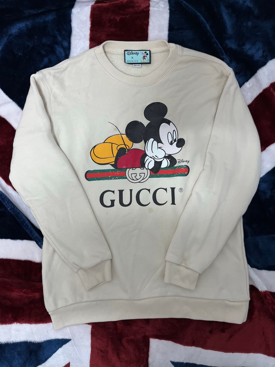 구찌 x 디즈니 미키마우스 맨투맨 100 상품이미지1