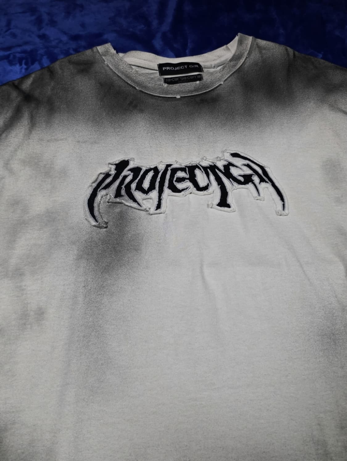 [1] 프로젝트 G/R 퓨리어스 로고 아플리케 티셔츠 상품이미지2