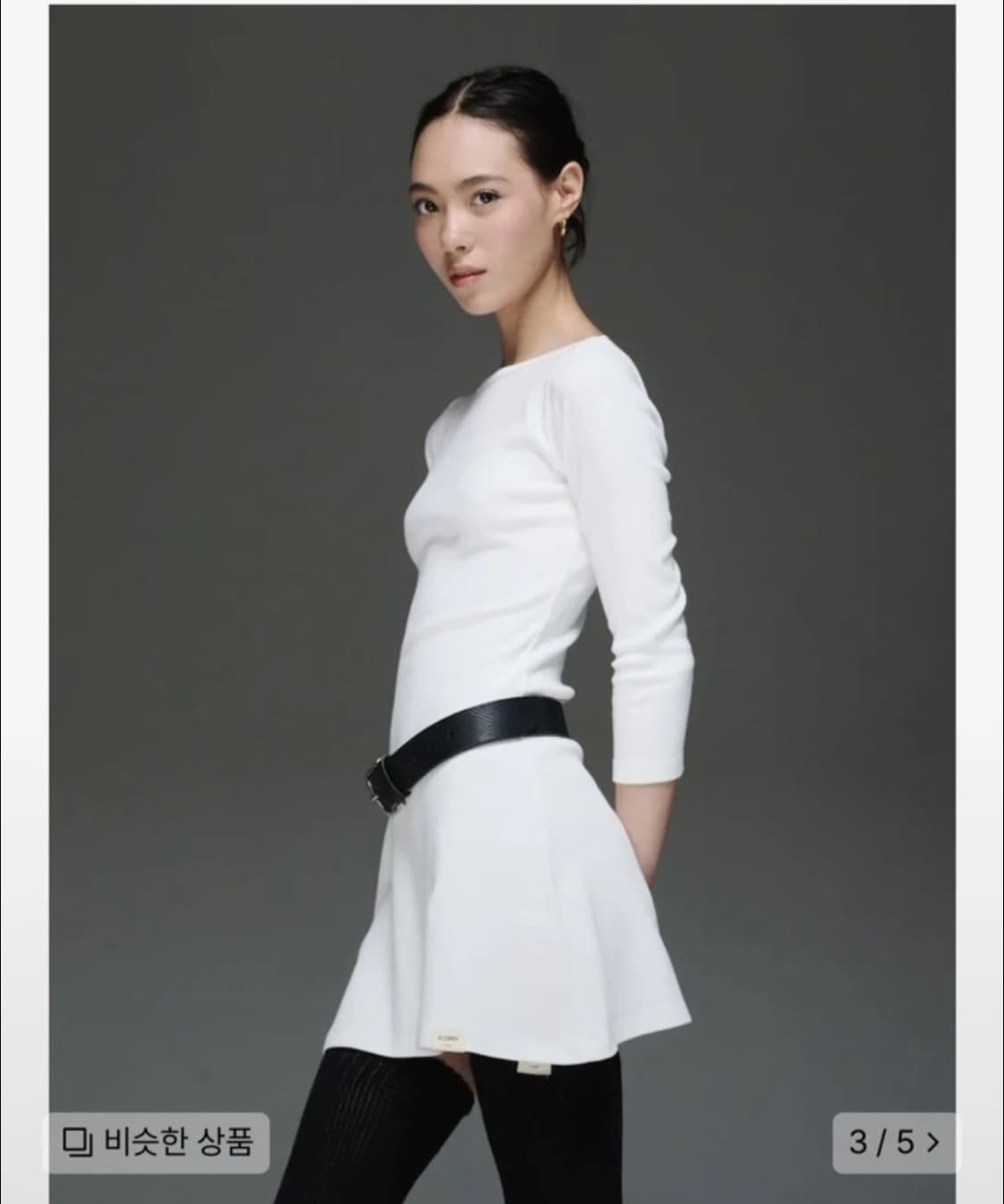[S] 글로니 g comfort dress white 상품이미지1