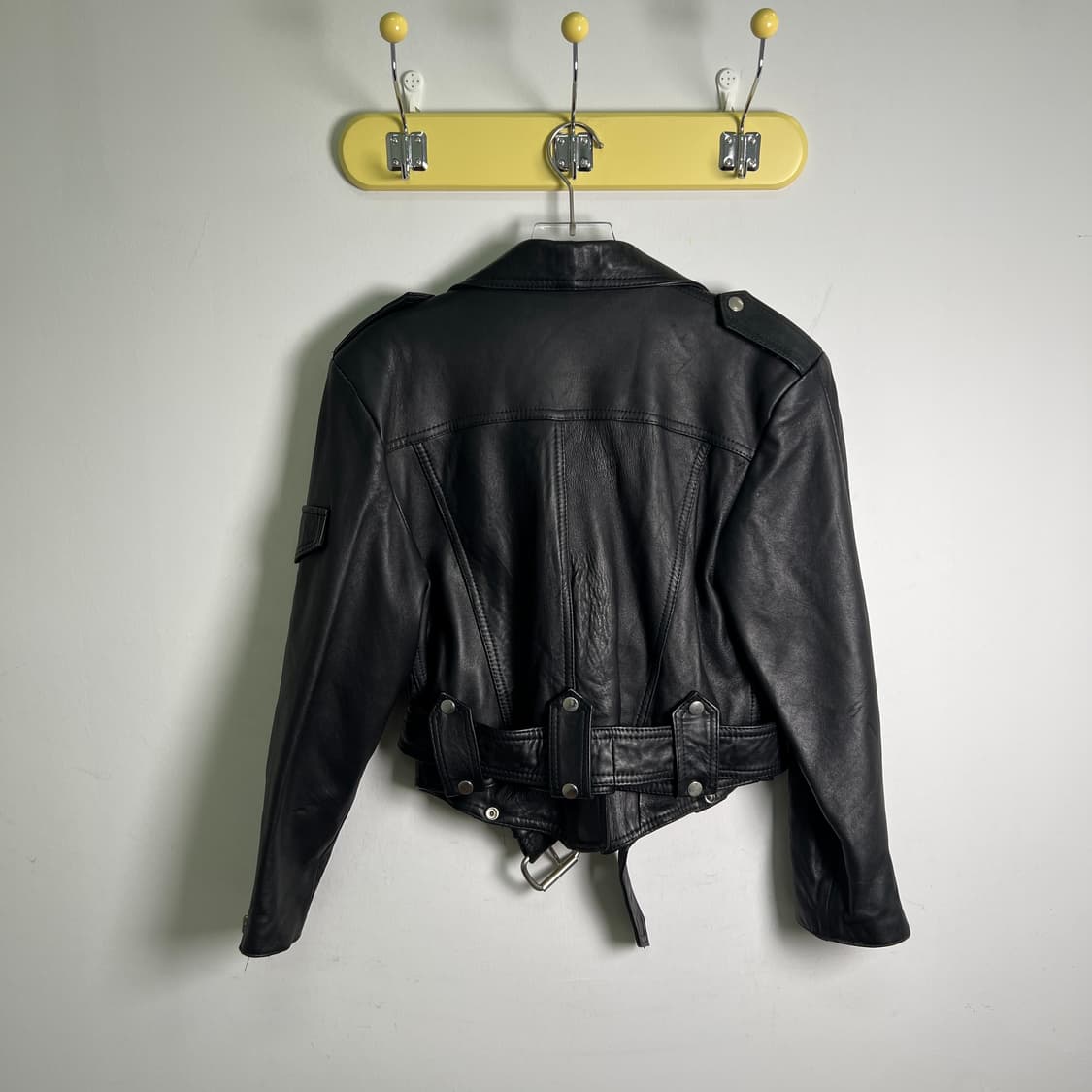 GOSSIP 빈티지 레더 라이더 자켓 M 상품이미지2