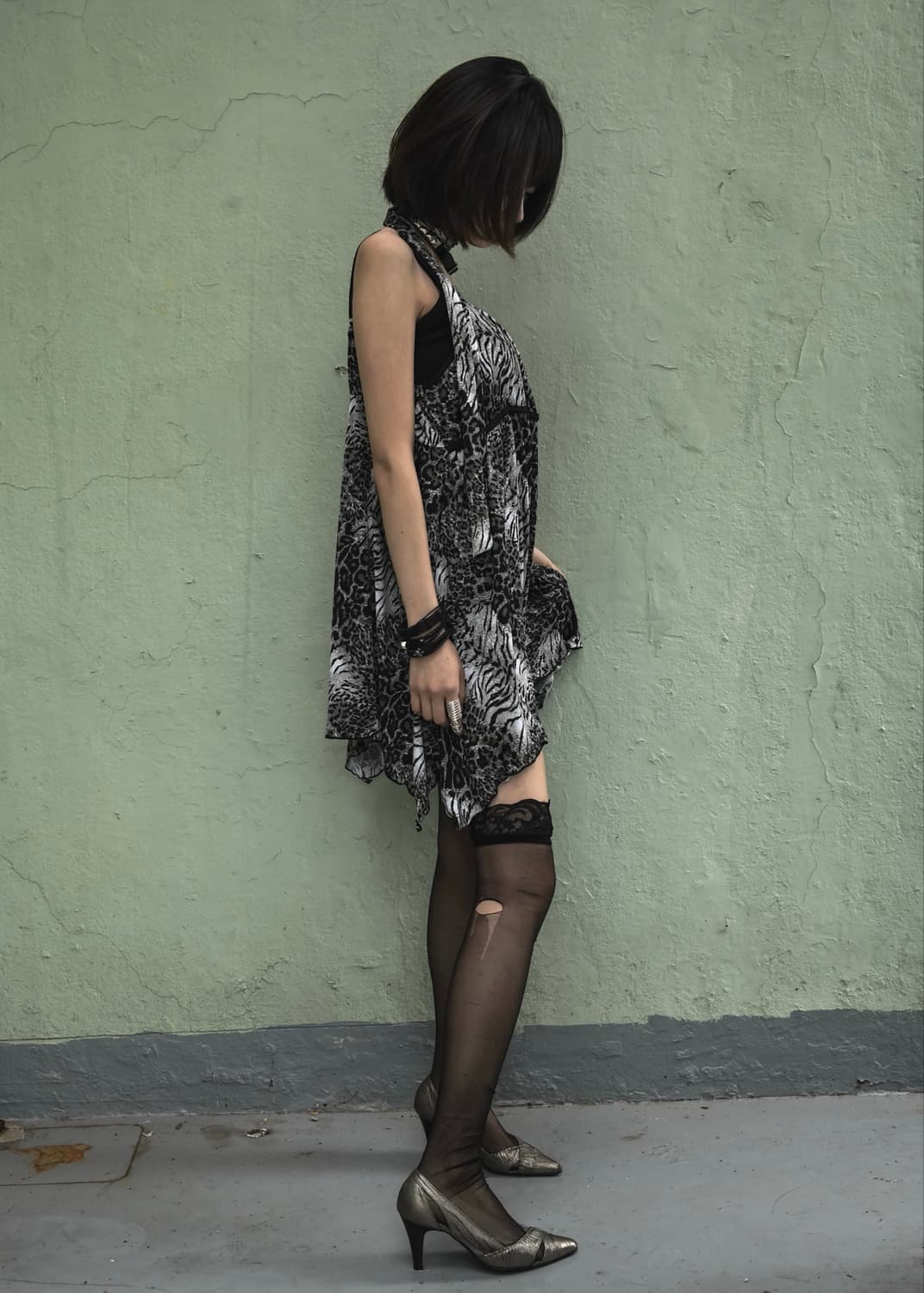 Leopard Lace Sleeveless 상품이미지6