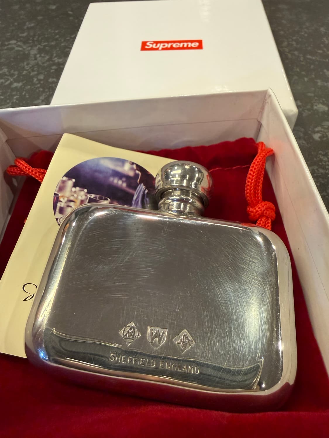 20FW 슈프림 퓨터 미니 플라스크 상품이미지2