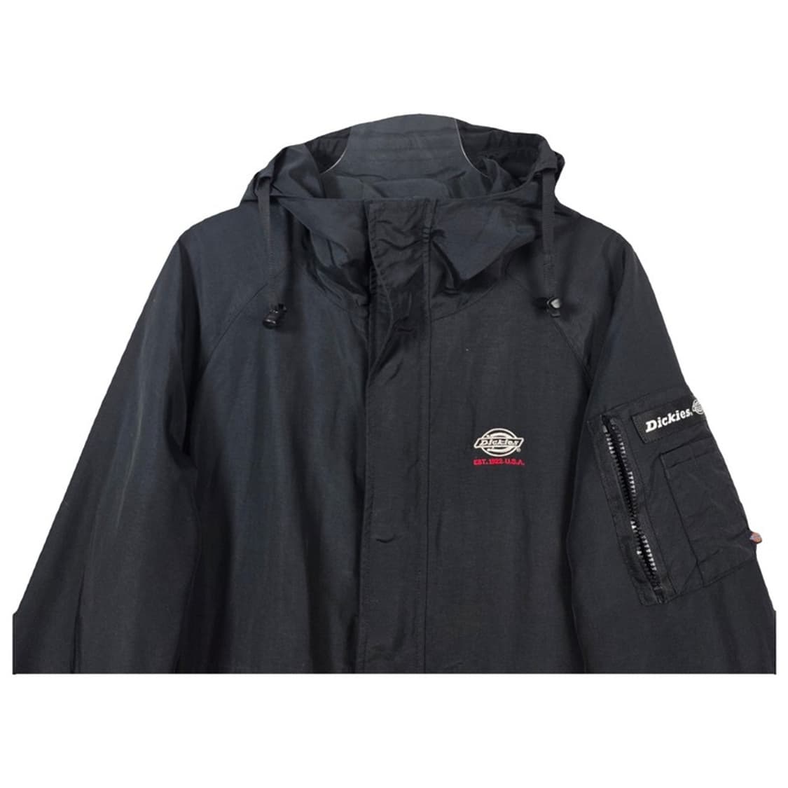 디키즈 올드스쿨 블랙 후드 바람막이 자켓 상품이미지3