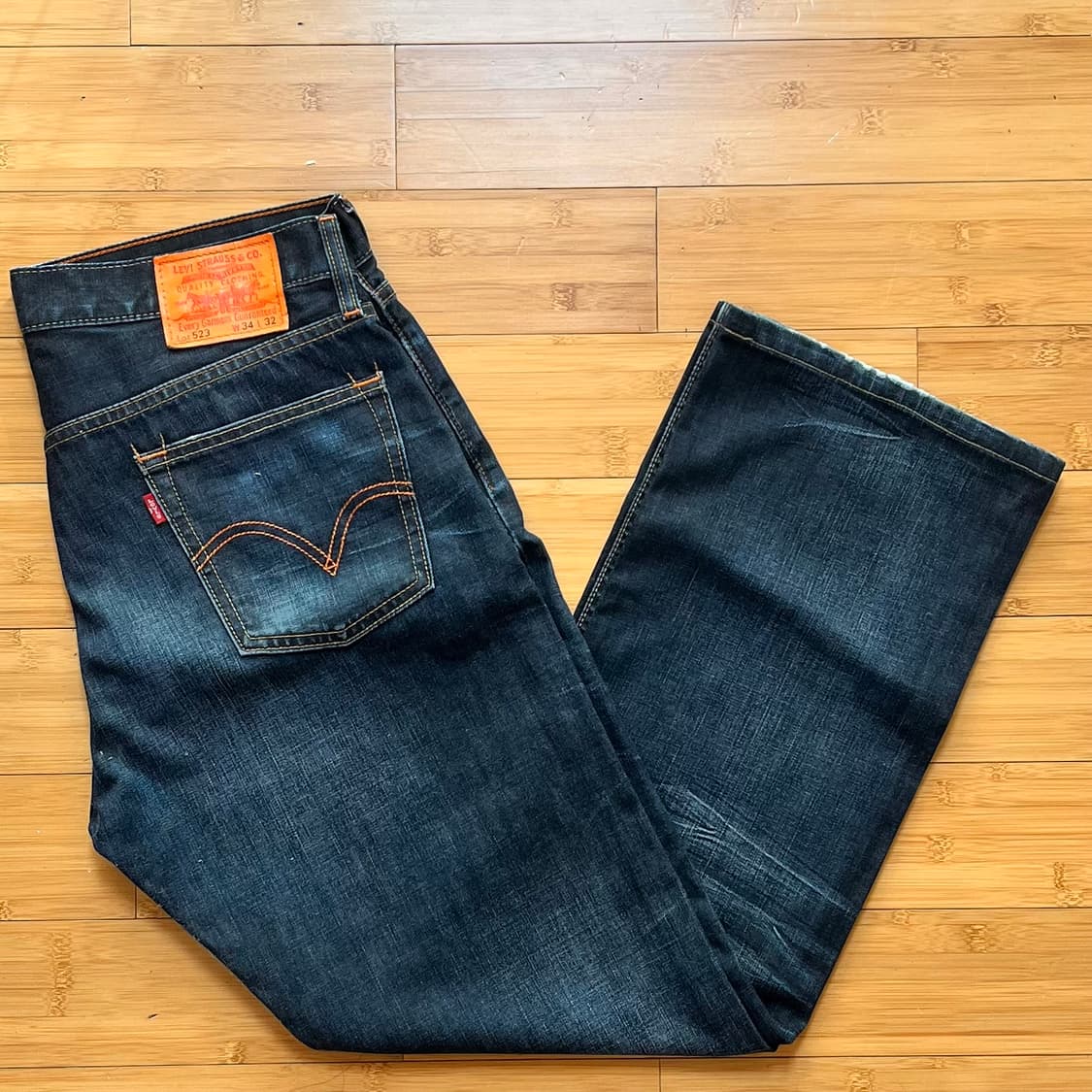 리바이스 523 데님팬츠 W34 L32 상품이미지1