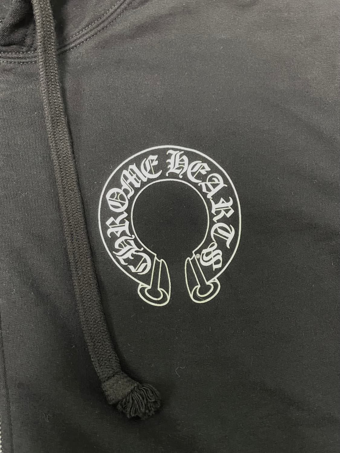 신형 크롬하츠 퍽유 홀스슈 플로랄 헤비웨이트 후드집업 L 신세계택 상품이미지4