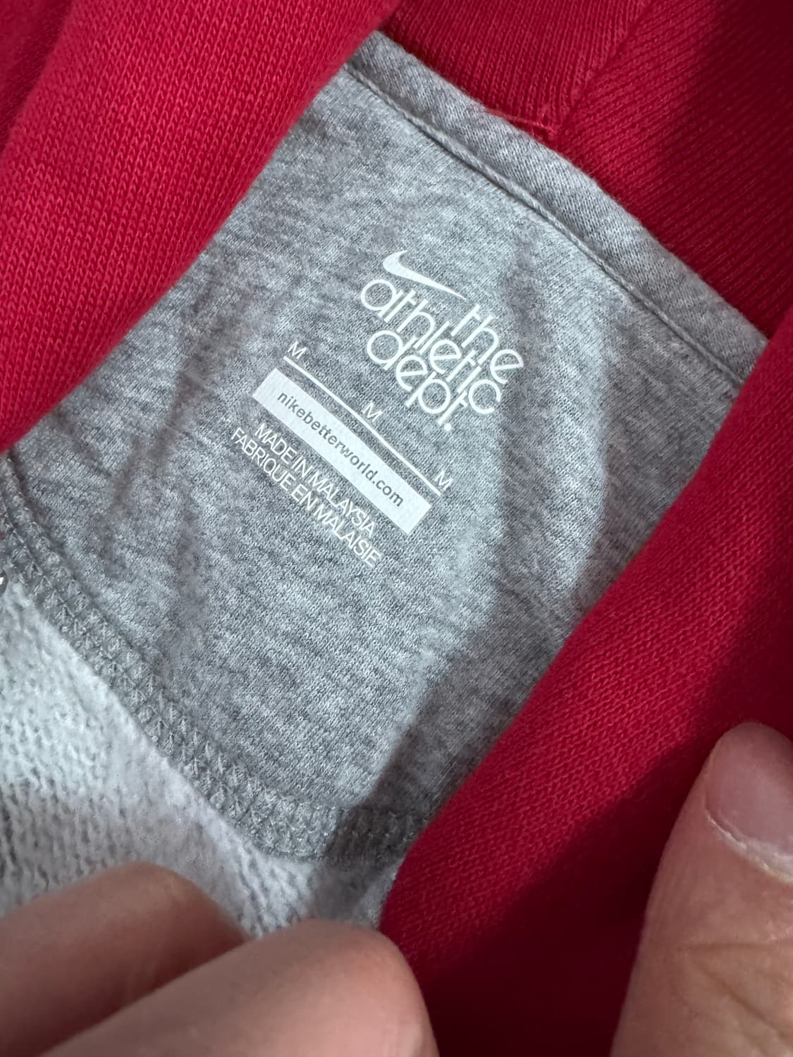 여성 나이키 올드스쿨 나그랑 트레이닝 후드집업 M 상품이미지3