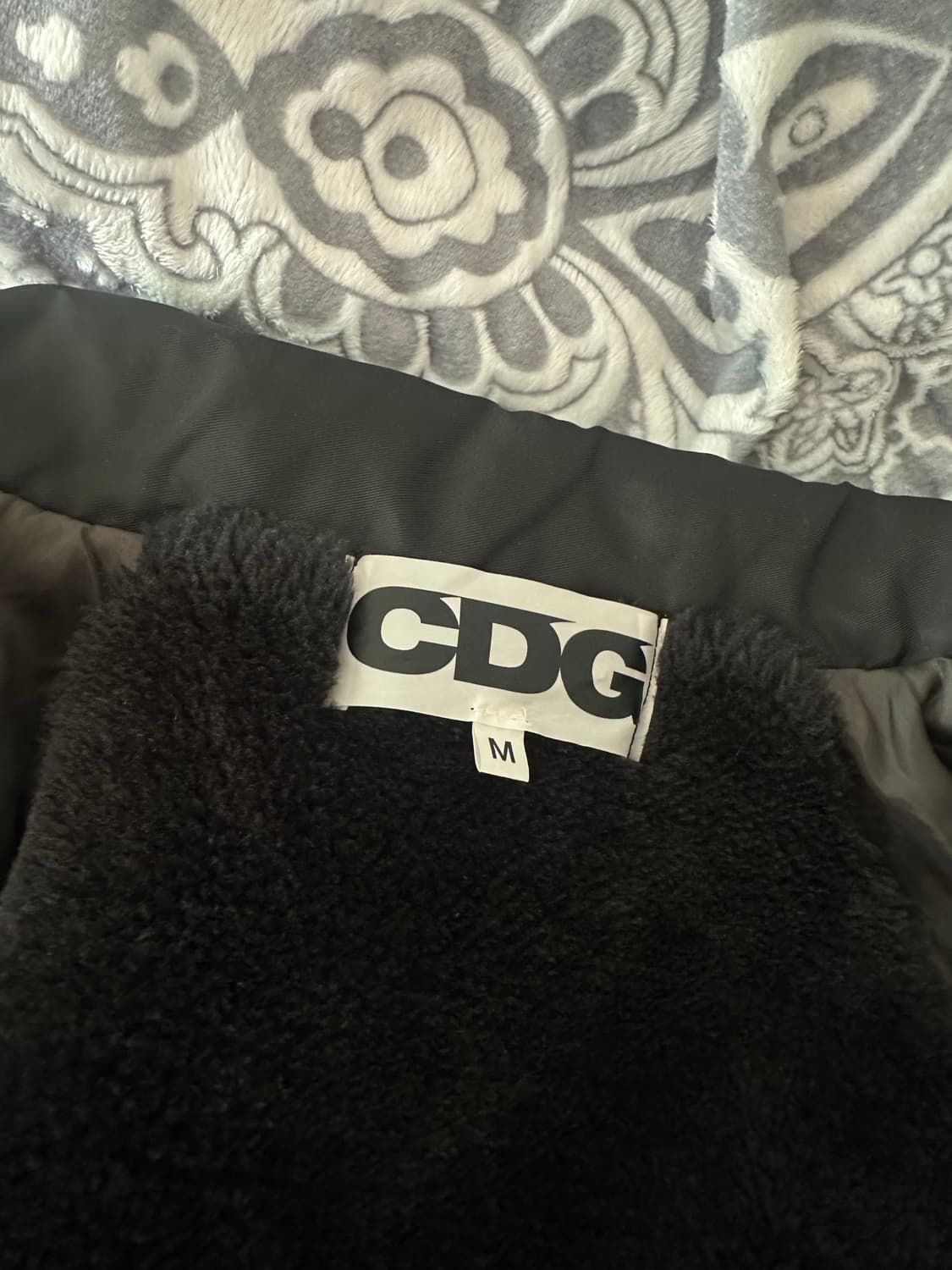 꼼데가르송 코치 자켓 보아털 [M] 상품이미지5