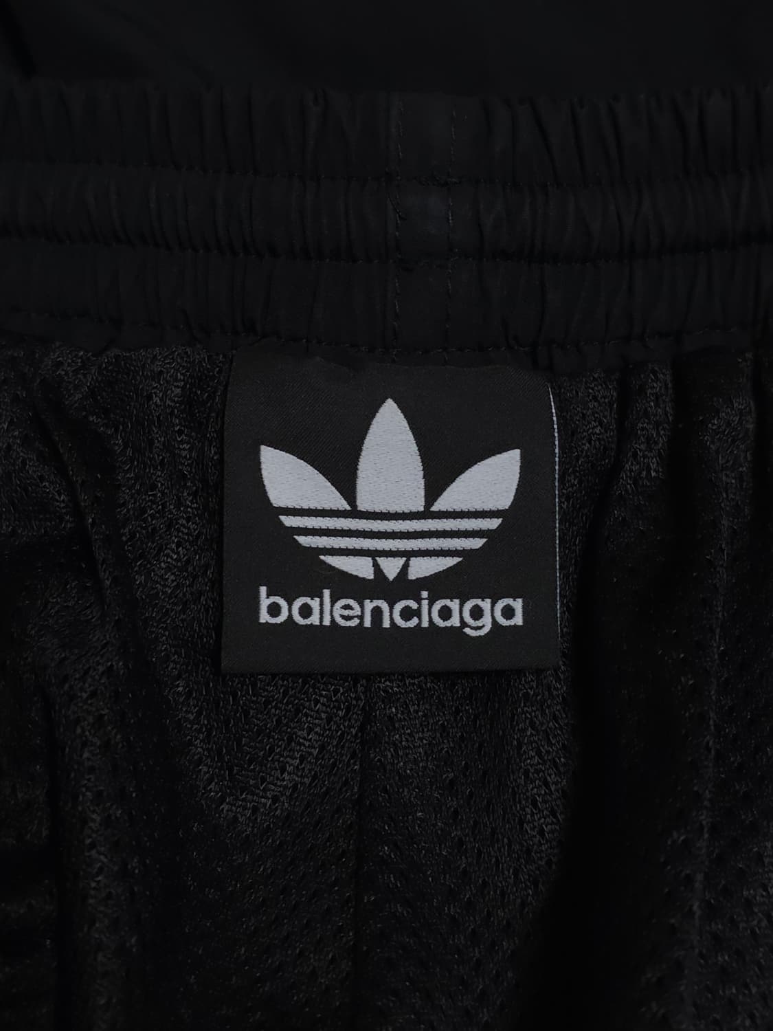 [S] 발렌시아가 아디다스 포플린 트랙팬츠 논스티치 블랙 상품이미지5