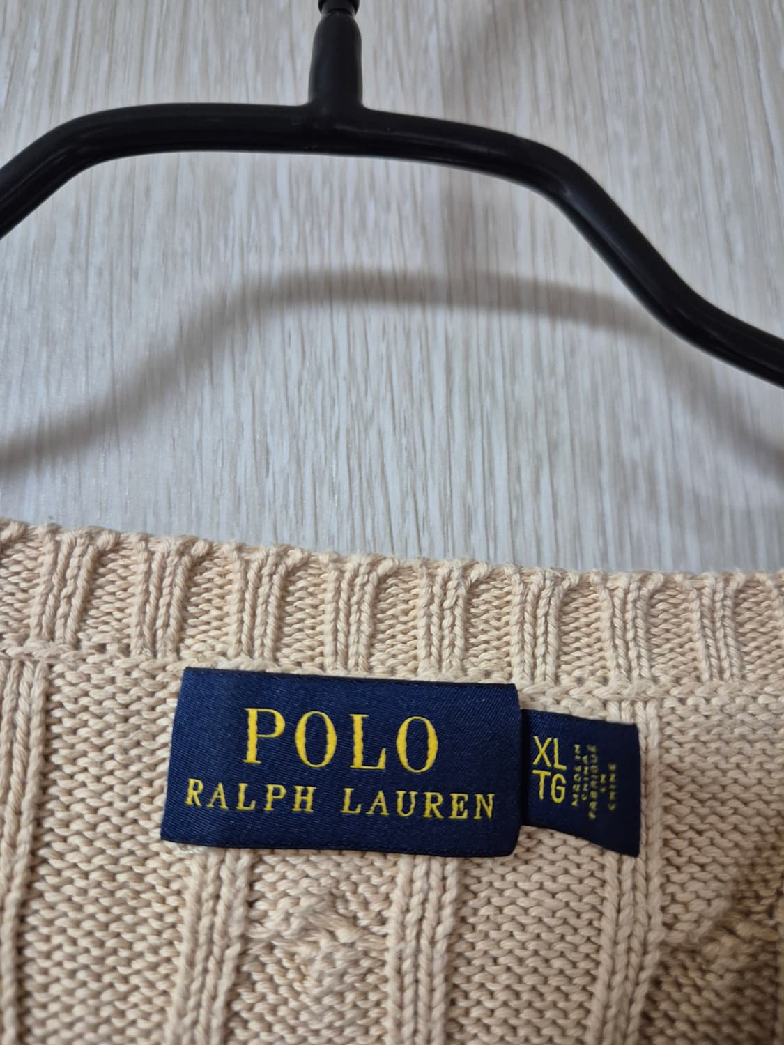 (정품) 폴로 랄프로렌 케이블 니트 꽈배기니트 여성 XL (통통66) 상품이미지5