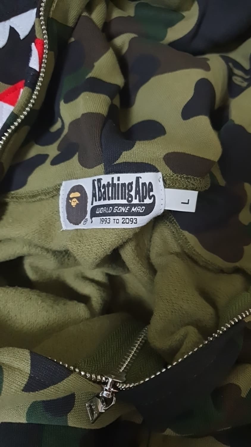 베이프 후드집업 상품이미지2