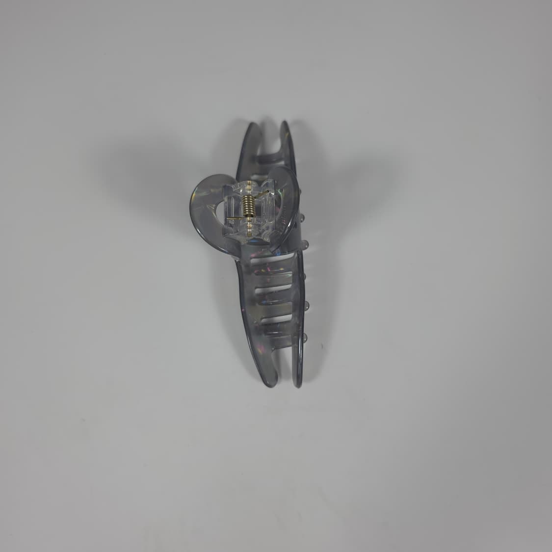 [새상품] 블랙 오로라 홀로그램 그레이 집게핀 헤어 악세사리 상품이미지5