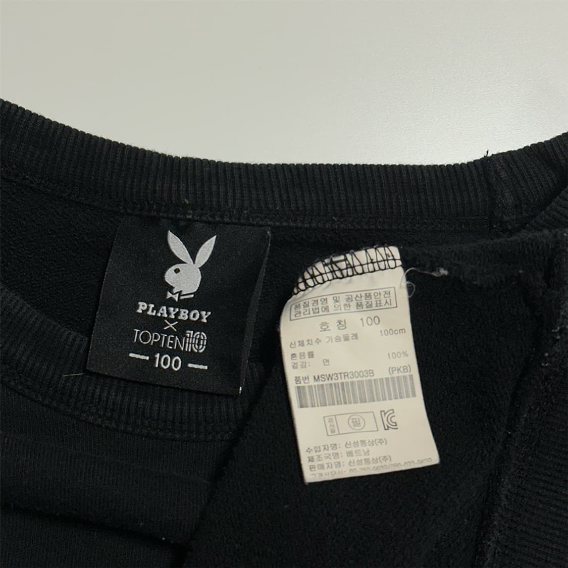 플레이보이x탑텐 맨투맨 상품이미지3
