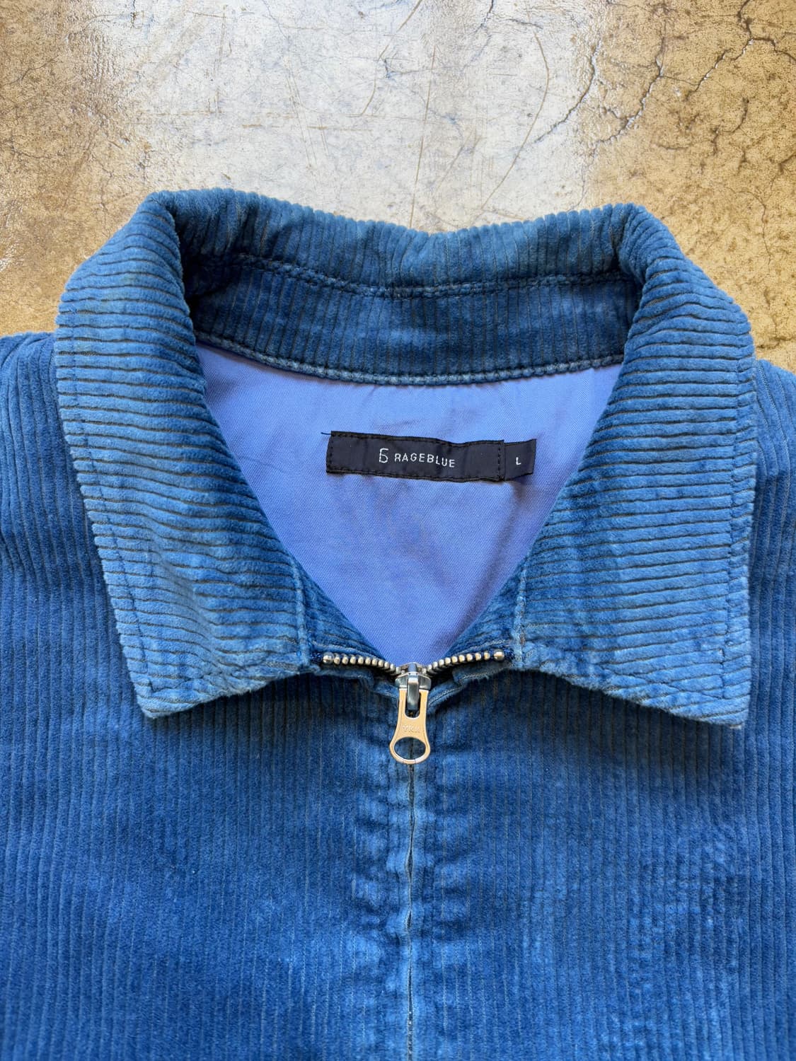 레이지블루 코듀로이 투포켓 재킷 상품이미지3