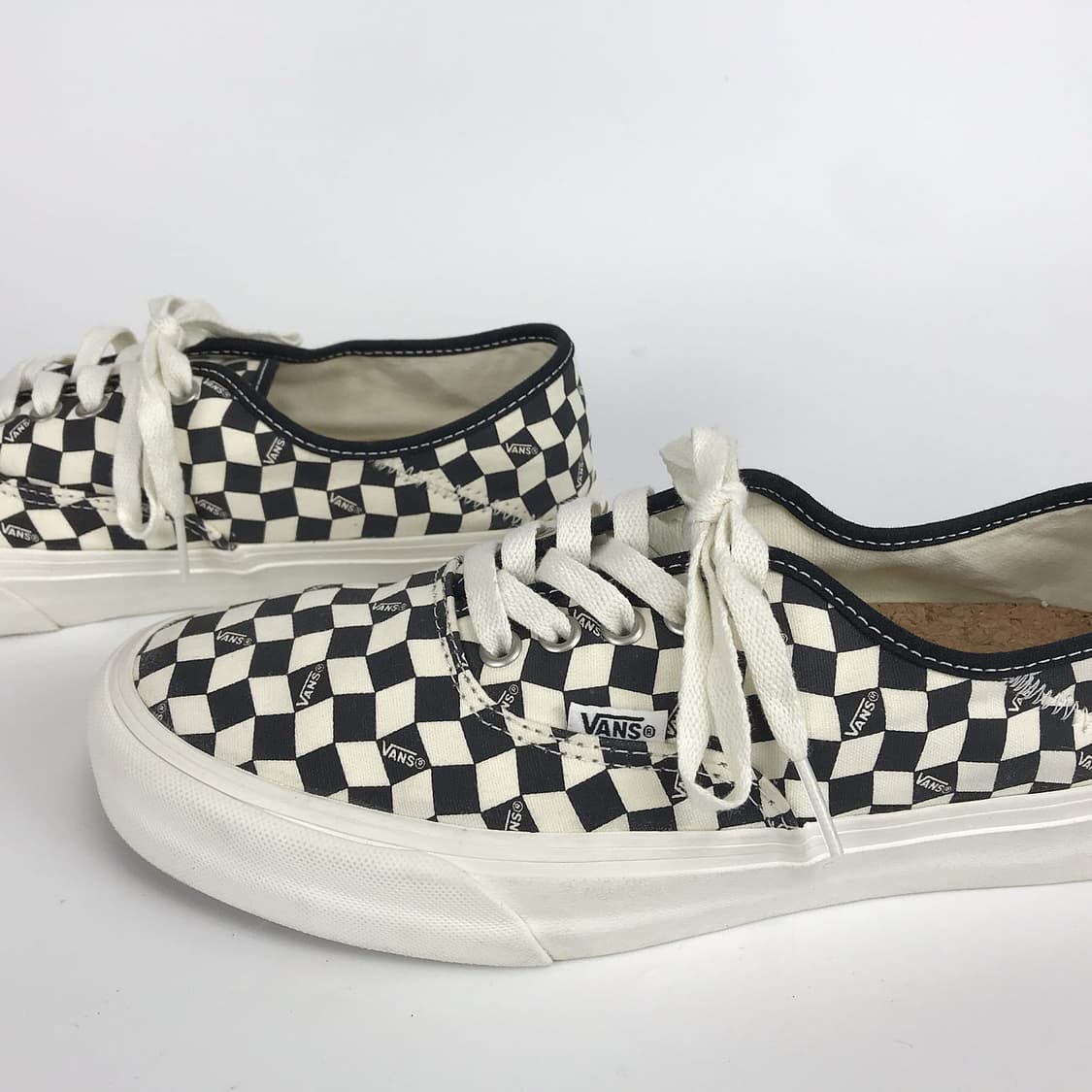 반스 어센틱 VR3 체커보드 스니커즈 신발 남성270 상품이미지5